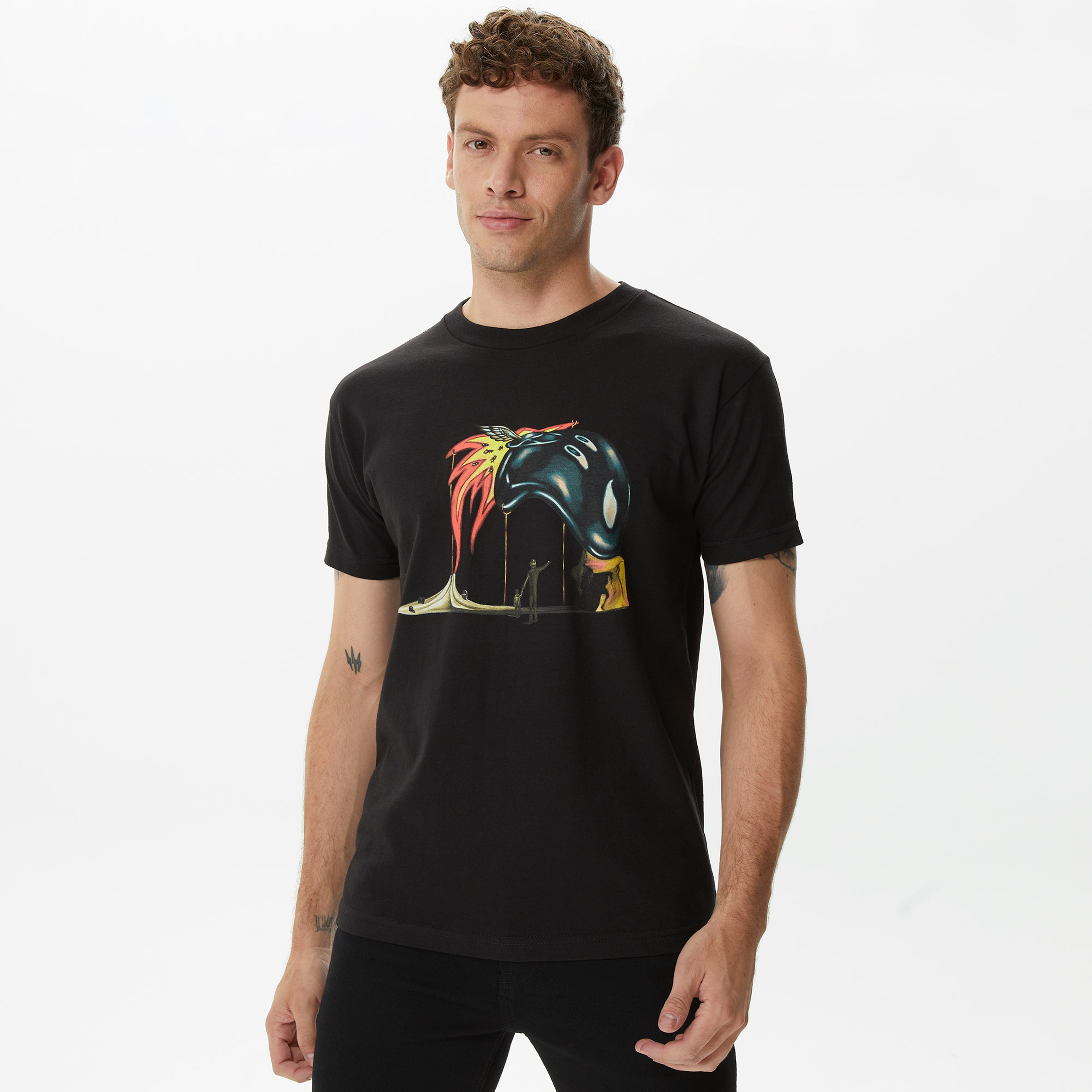 The Hundreds Salvador Adam Erkek Siyah T-Shirt