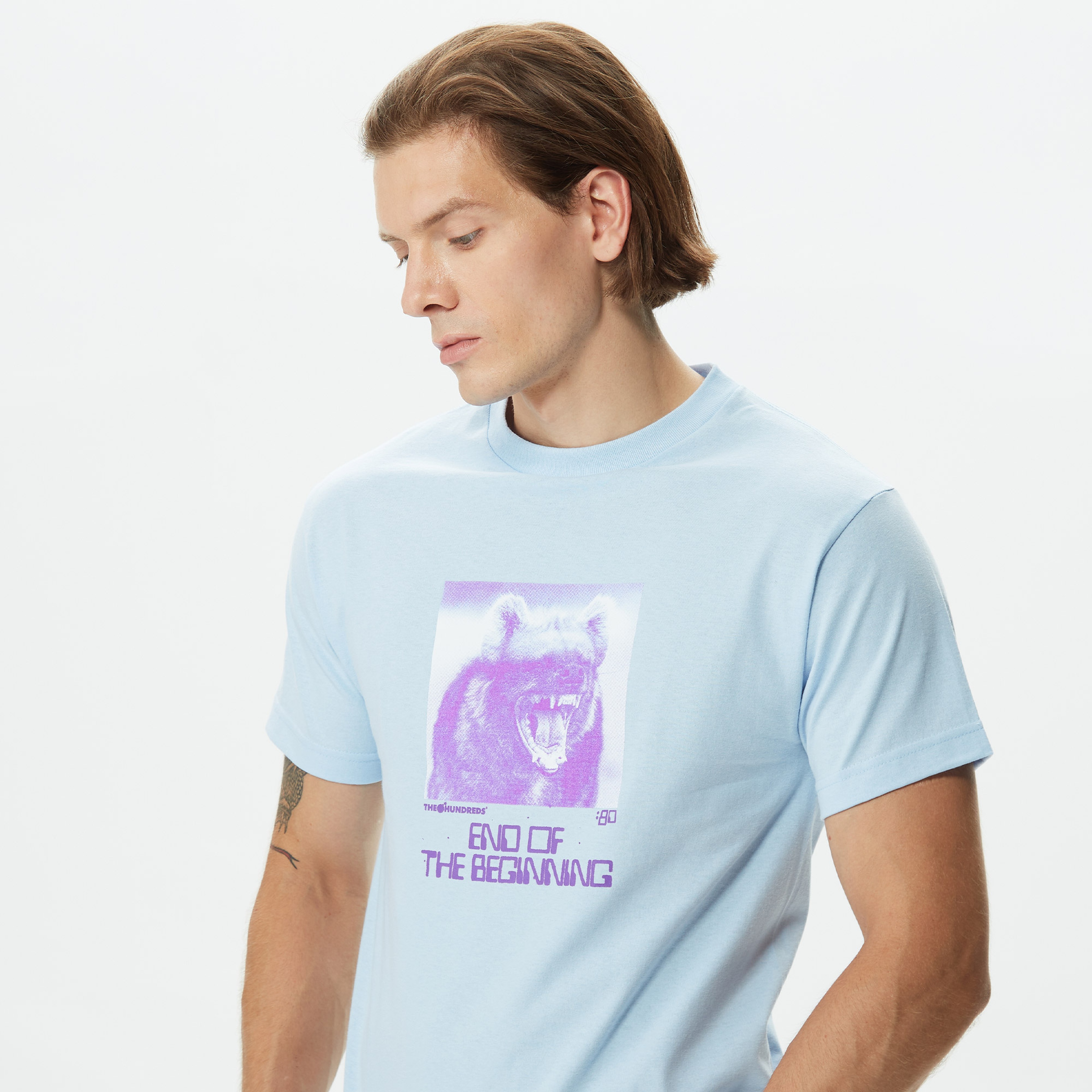 The Hundreds The End Erkek Mavi T-Shirt