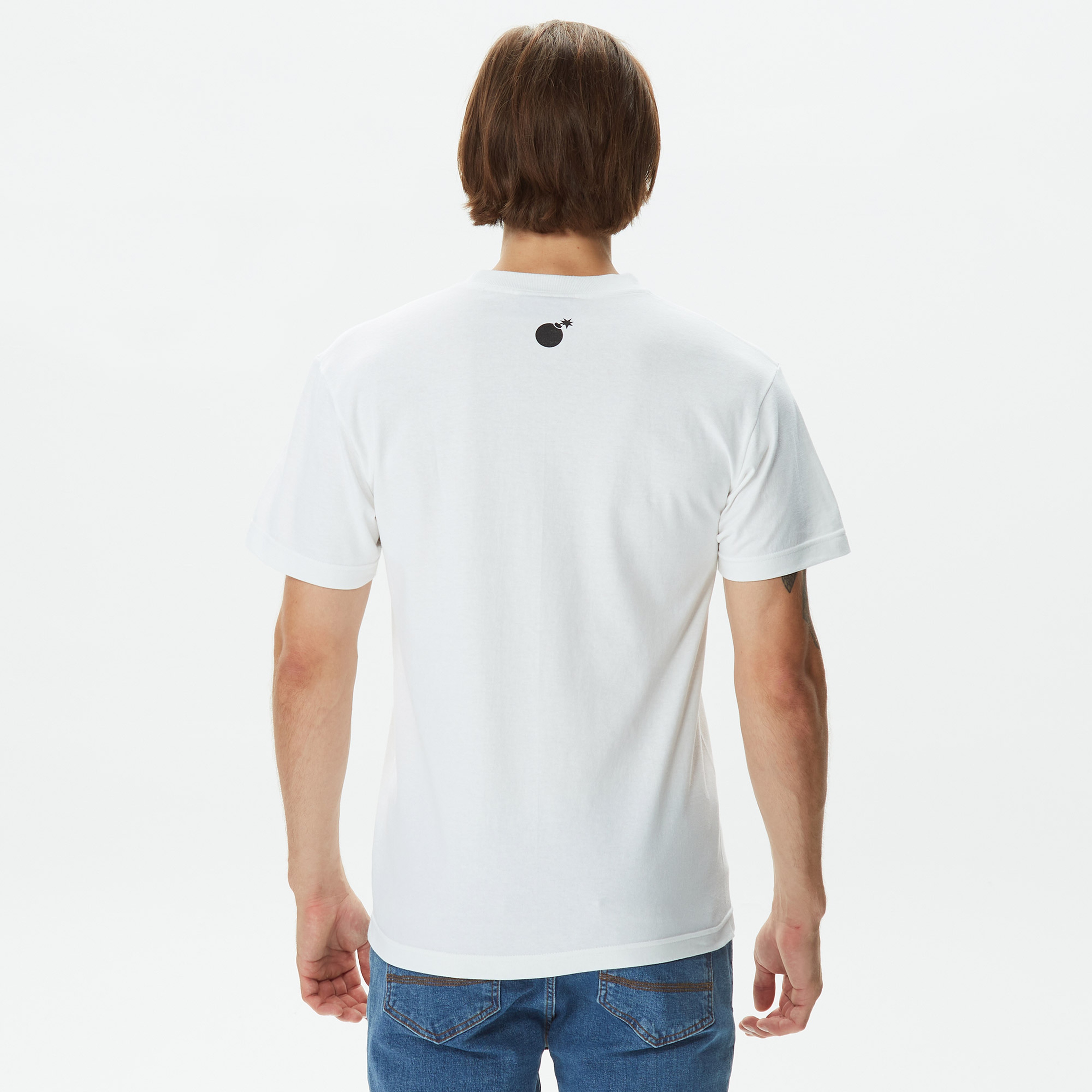 The Hundreds Trucker Erkek Beyaz T-Shirt