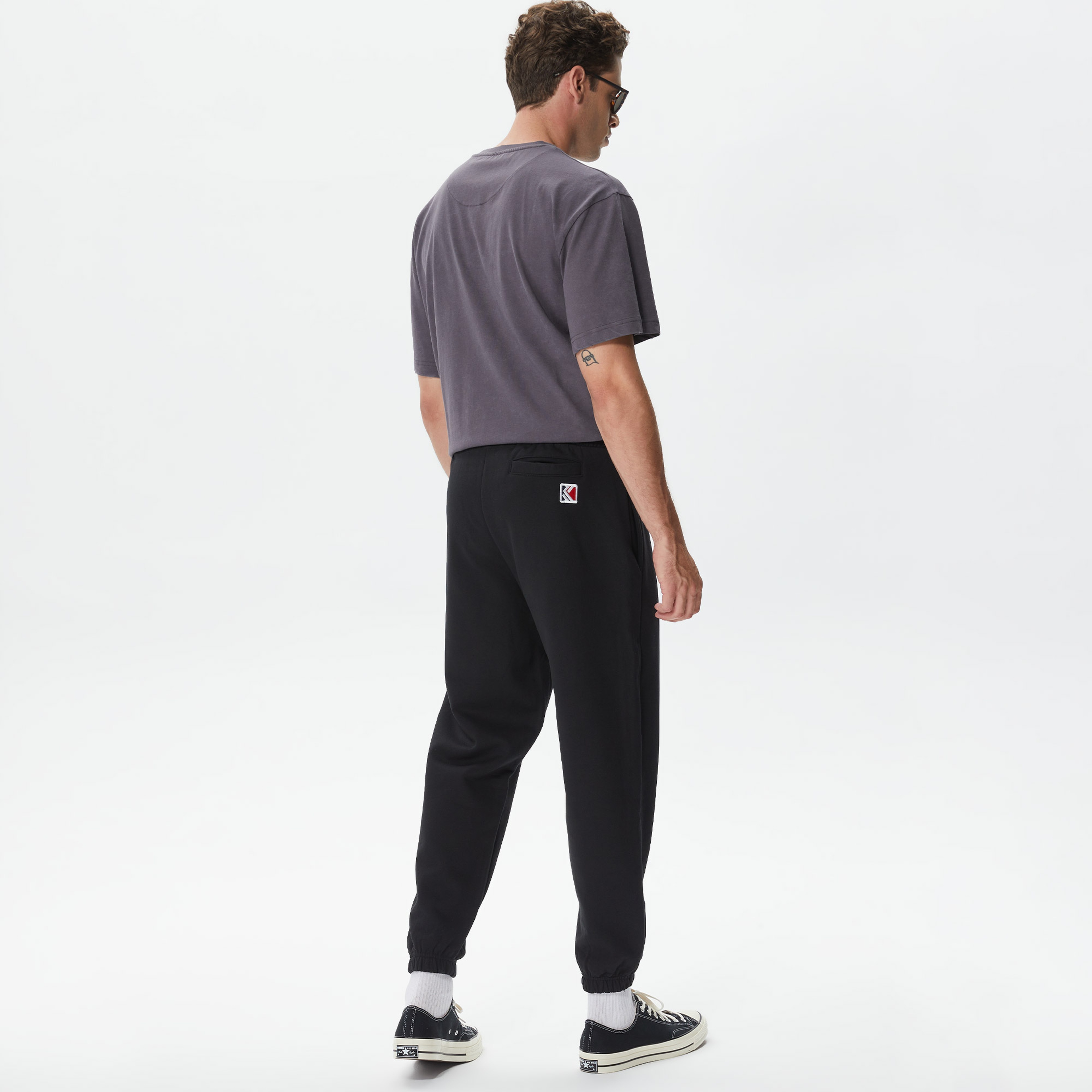 Karl Kani Small Signature Essential Regular Fit Erkek Siyah Eşofman Altı