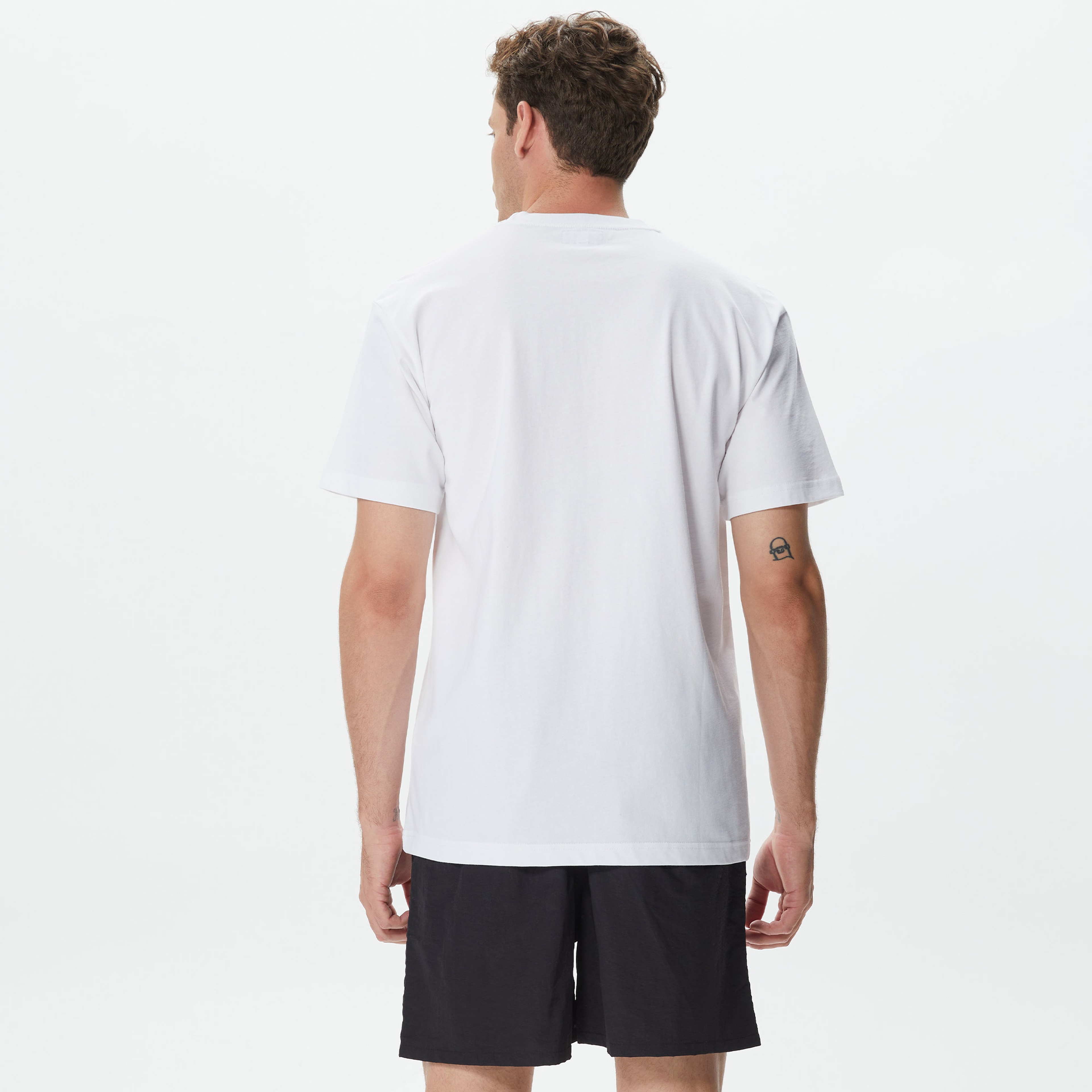 Market School Of Design Erkek Beyaz T-Shirt