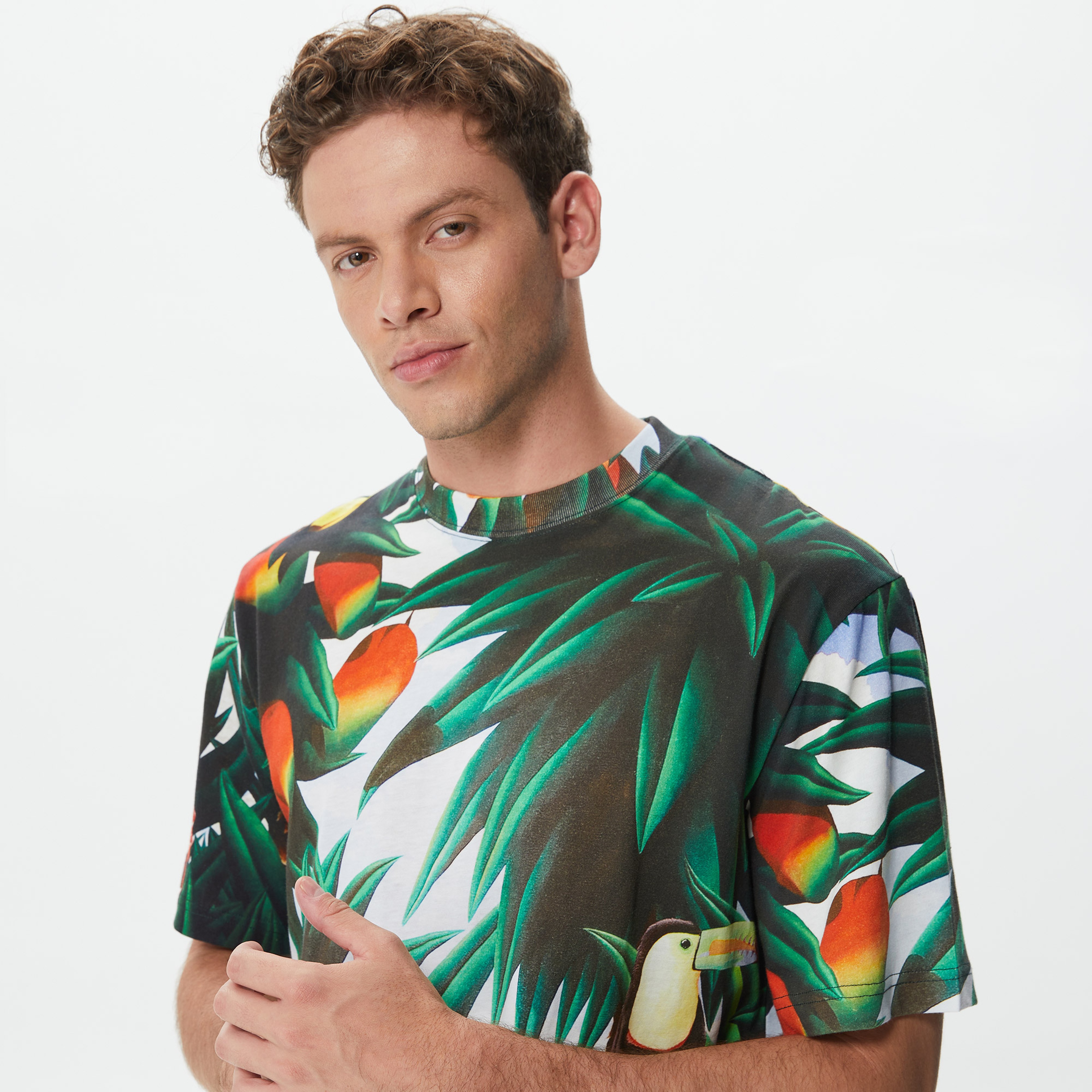 The Hundreds Tropic Erkek Yeşil T-Shirt