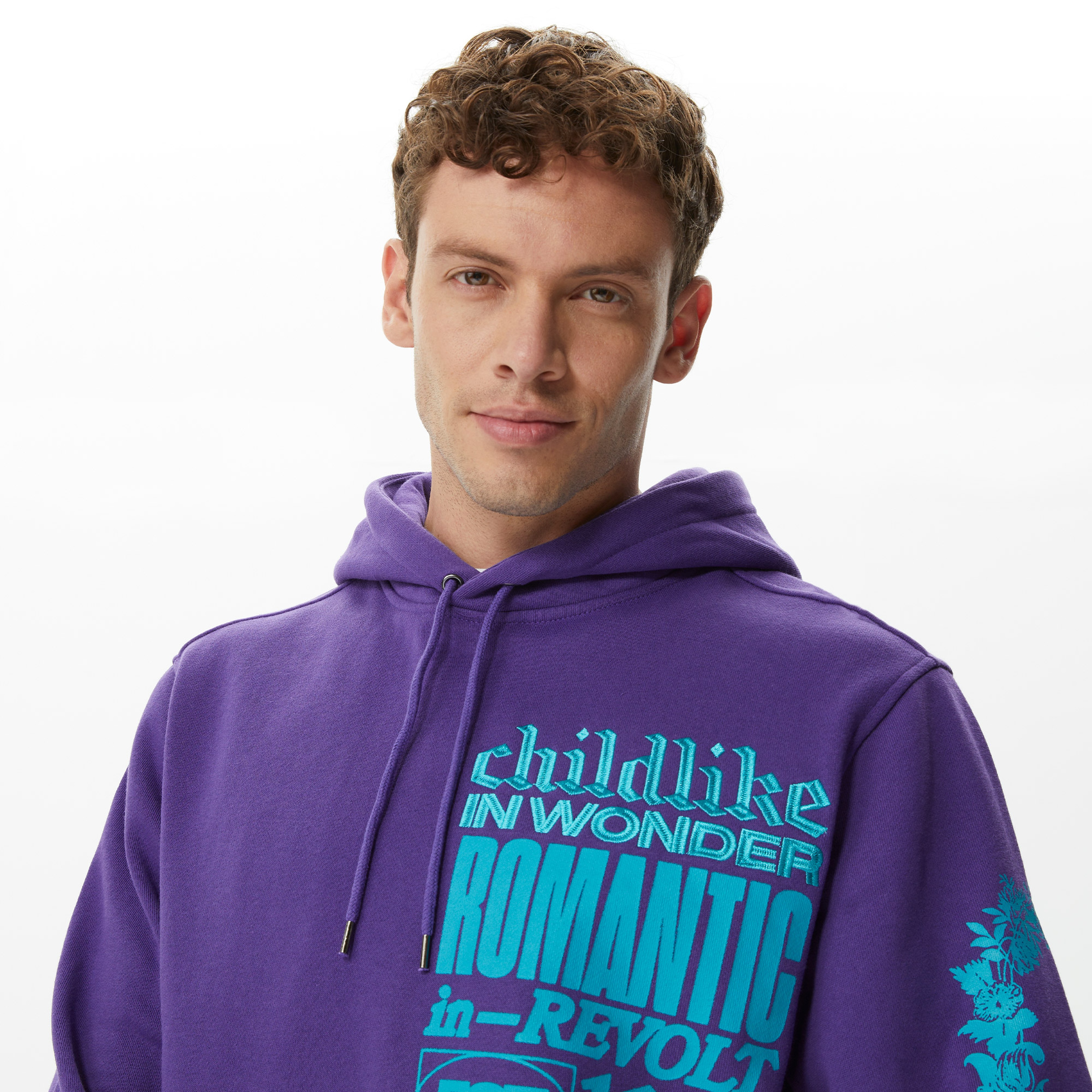The Hundreds Wonder Pullover Erkek Mor Hoodie