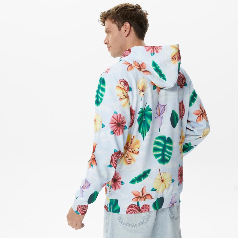 The Hundreds Flourish Erkek Mavi Hoodie