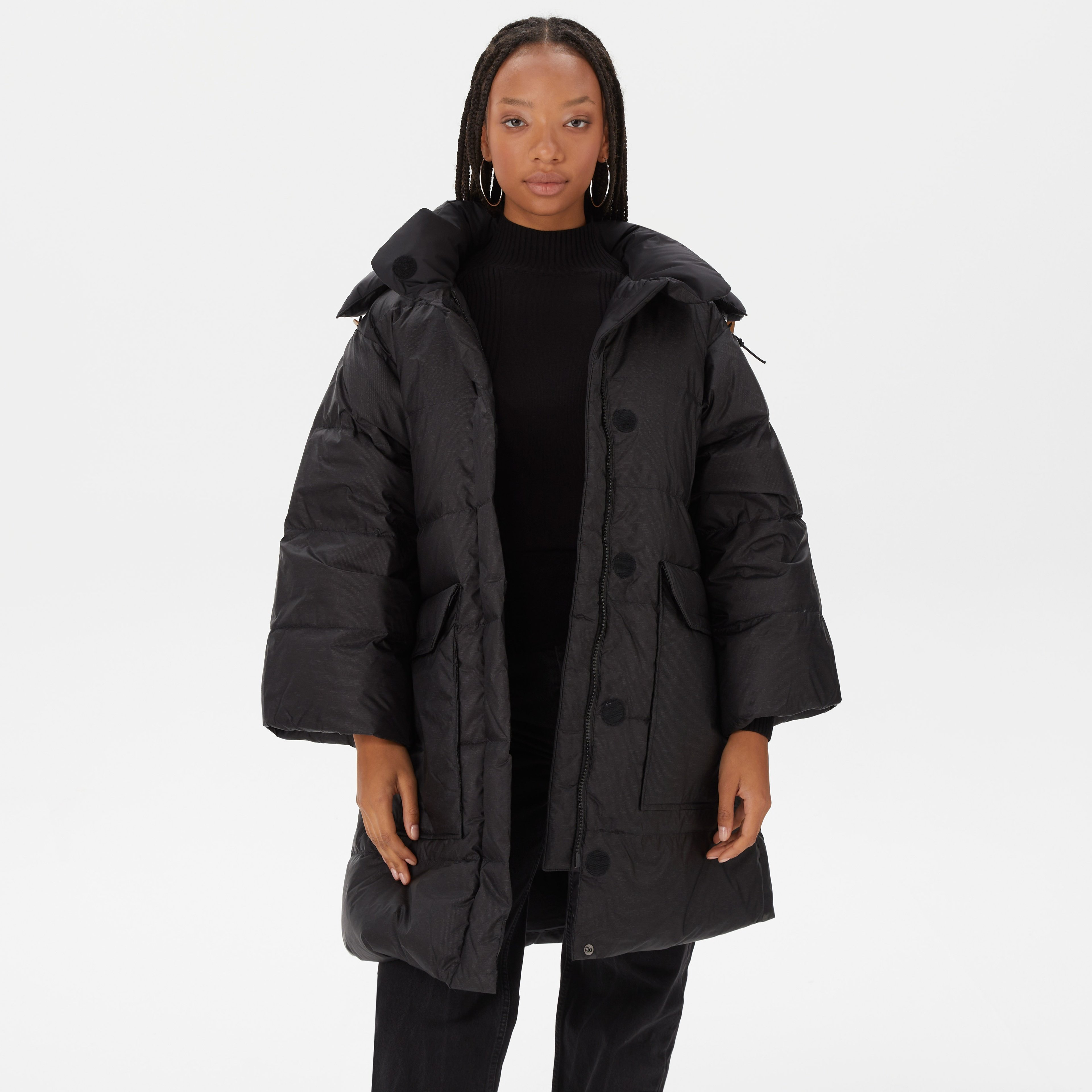 The North Face 73 Kadın Siyah Mont