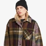 Timberland Wool Kadın Kahverengi Gömlek