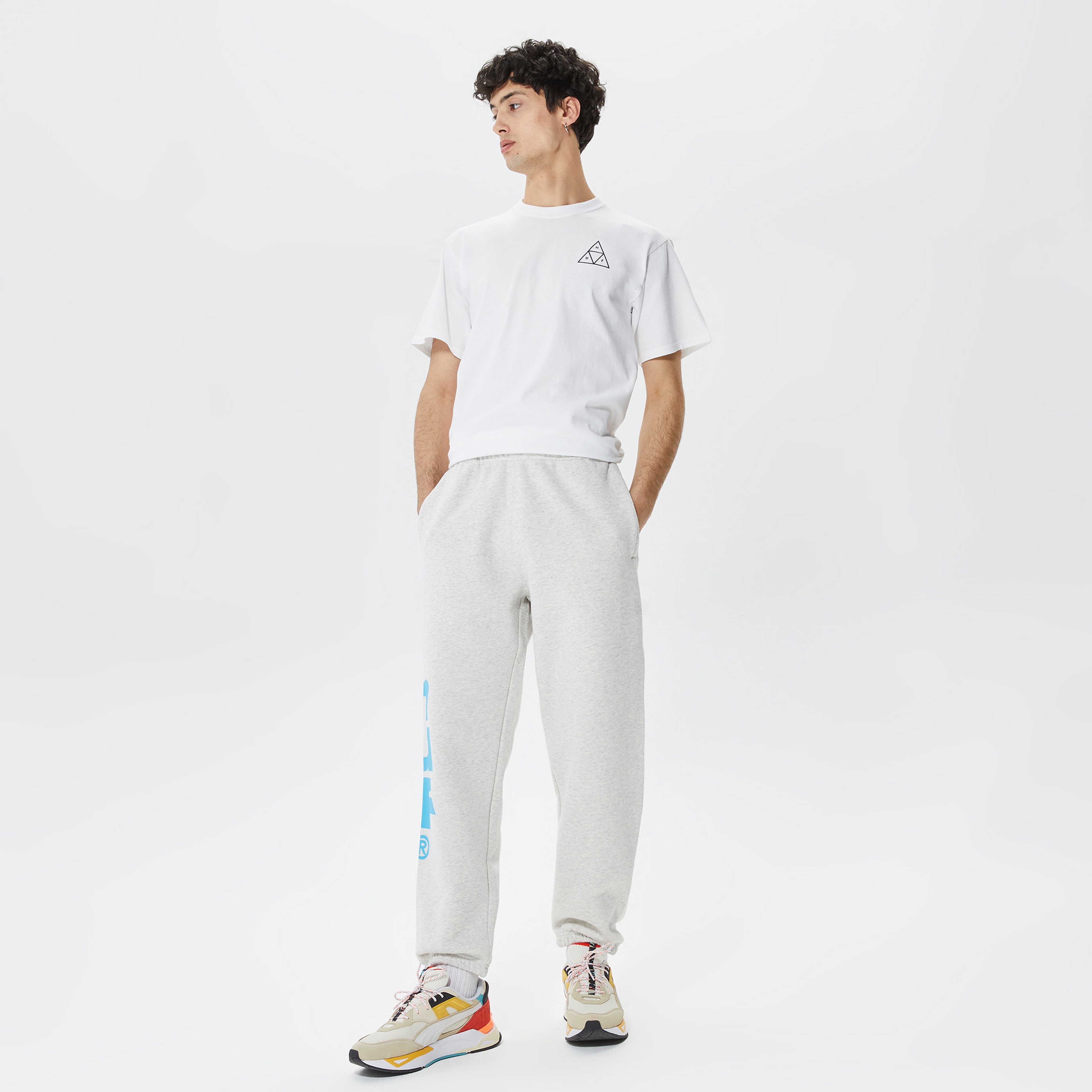 HUF Megablast Polar Erkek Gri Pantolon