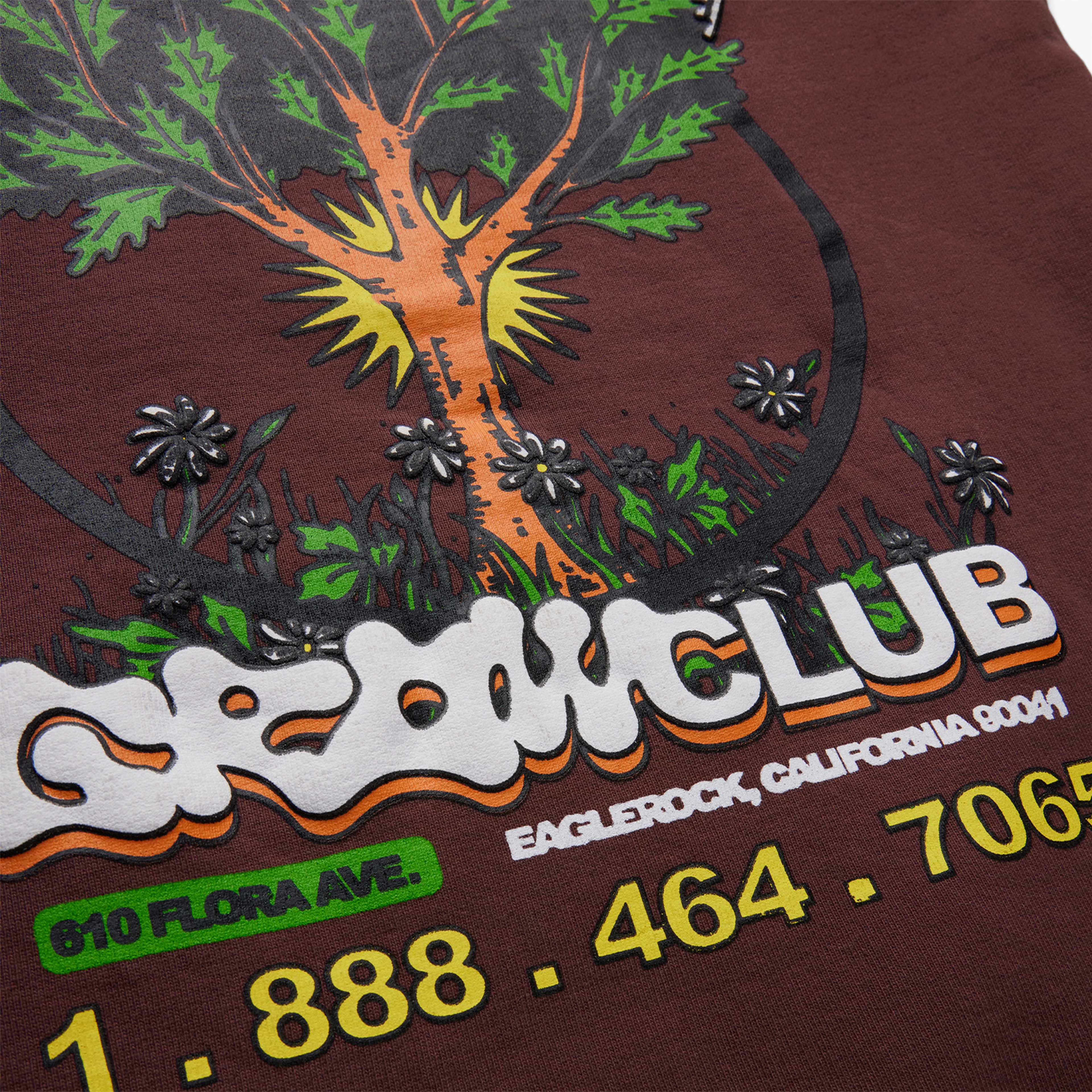 Market Growclub Erkek Kahverengi Hoodie