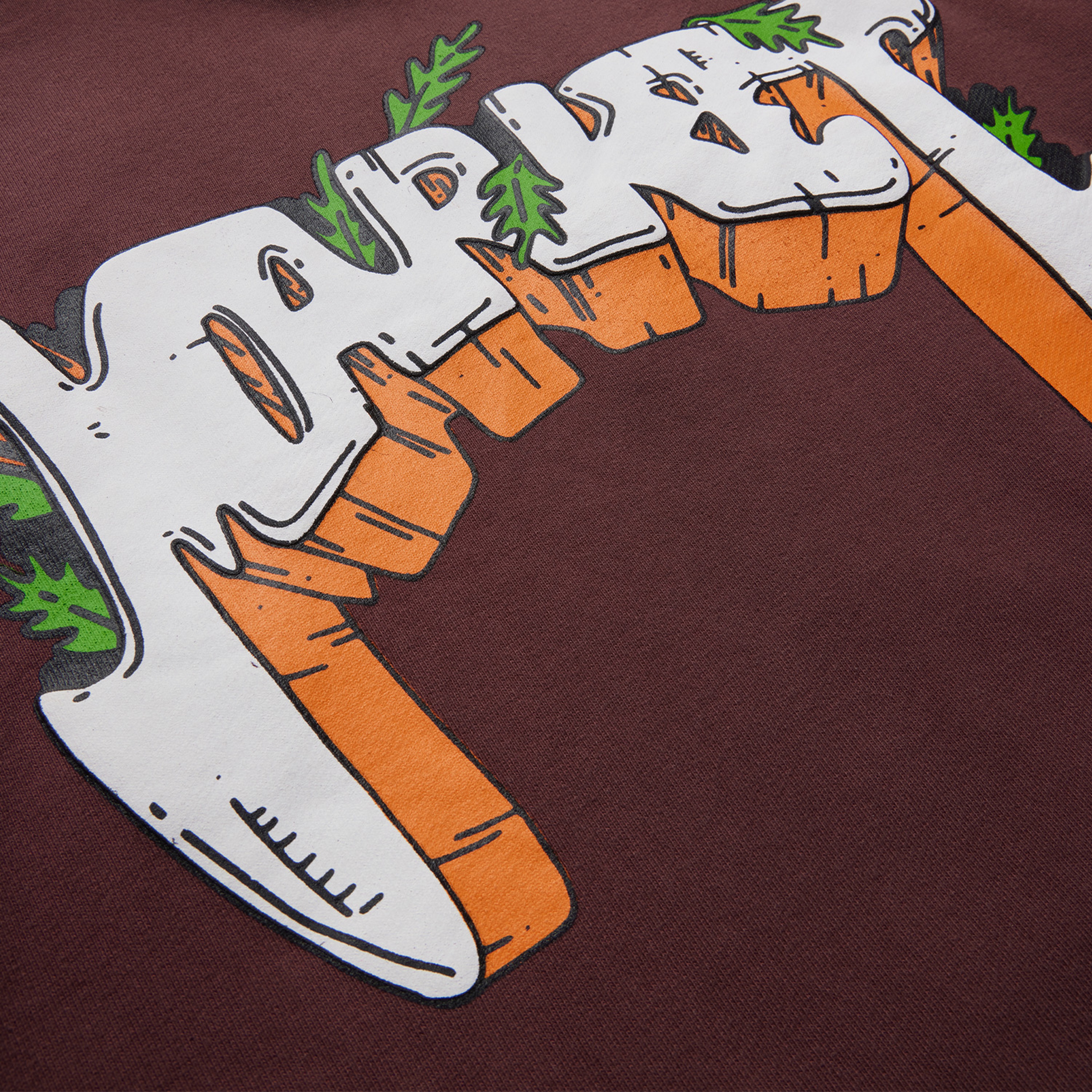 Market Growclub Erkek Kahverengi Hoodie