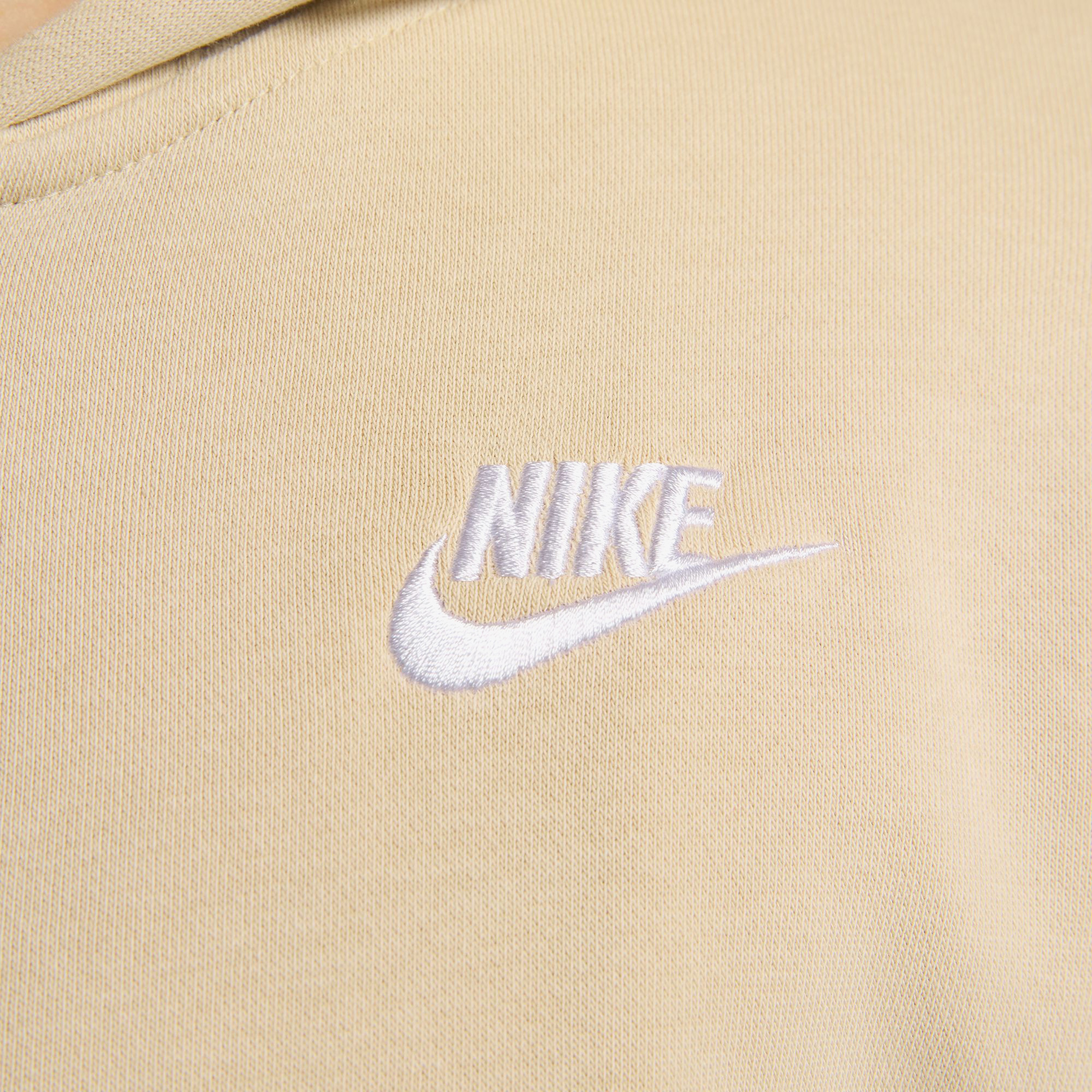 Nike Sportswear Club Fleece Kadın Krem Günlük Sweatshirt