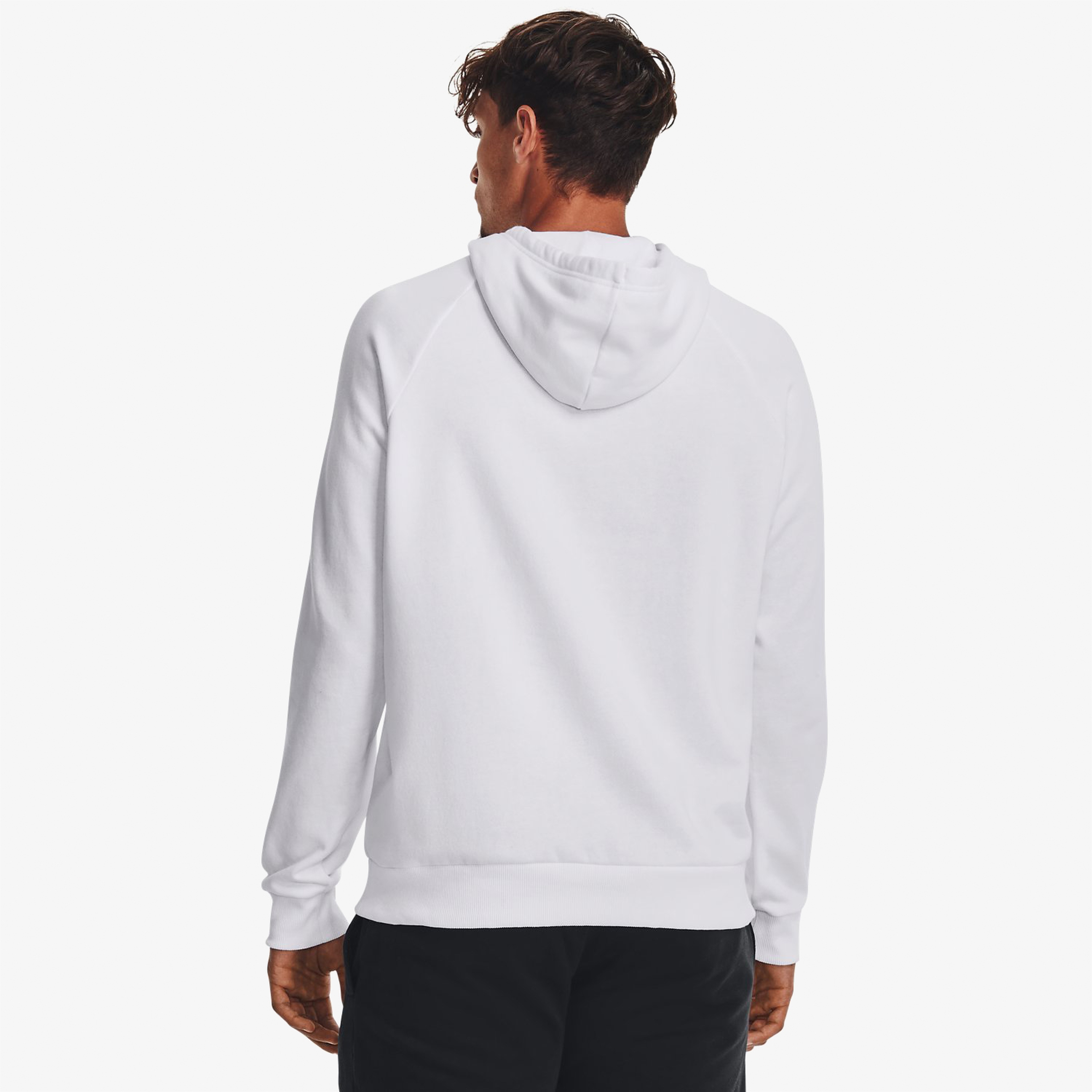 Under Armour Rival Fleece Erkek Beyaz Günlük Sweatshirt