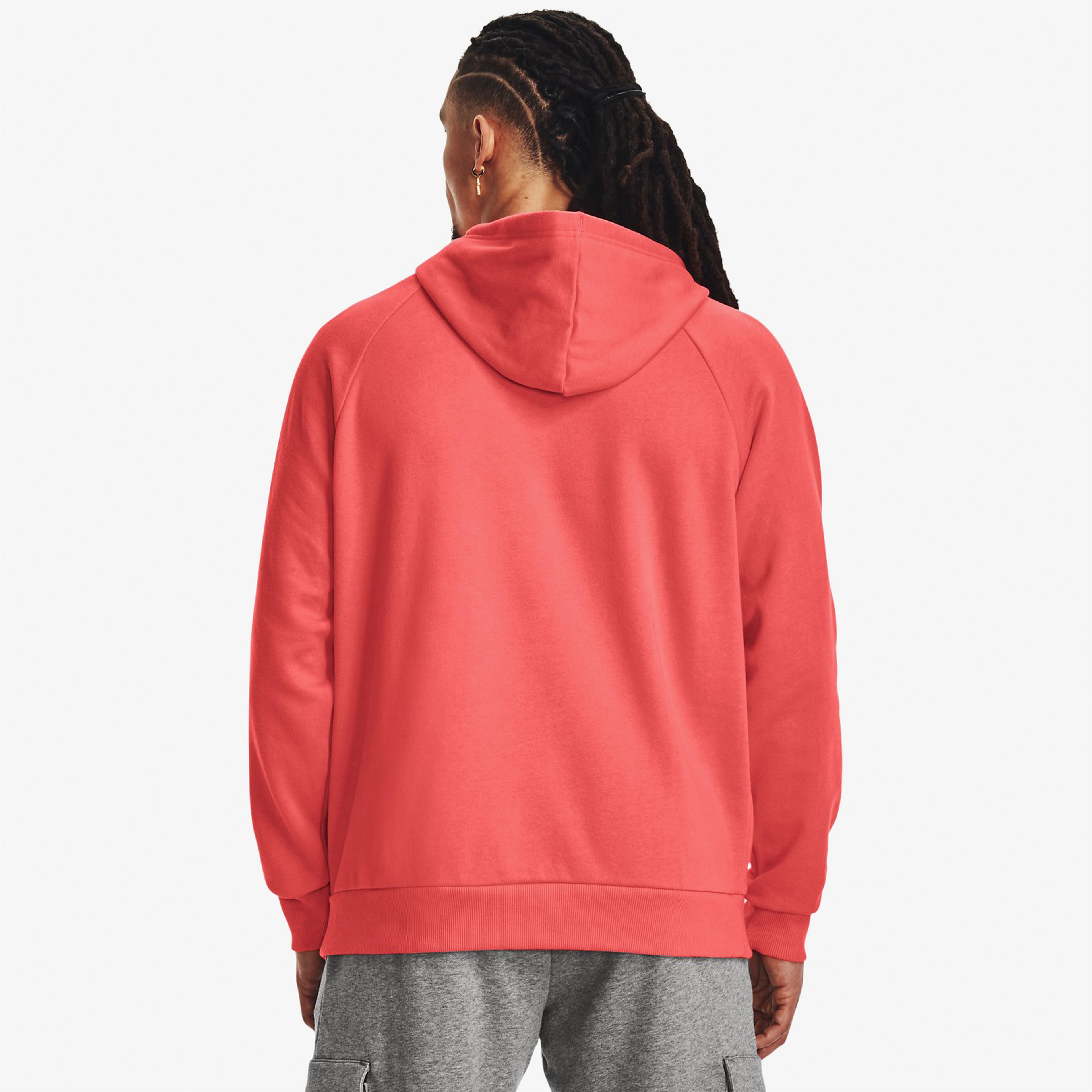 Under Armour Rival Fleece Logo Erkek Kırmızı Günlük Sweatshirt