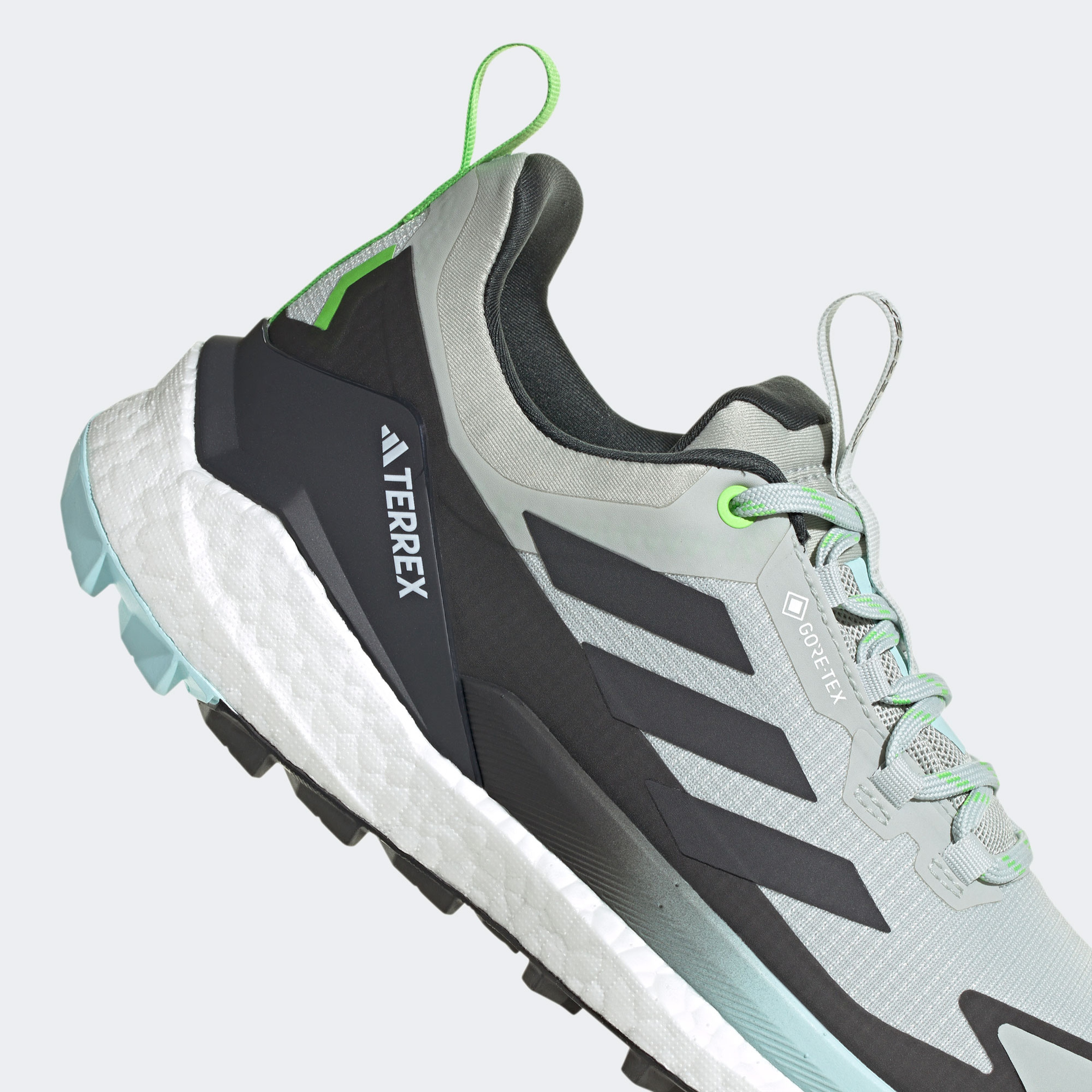 adidas Terrex Free Hiker 2.0 Low Gore-Tex Kadın Gri Outdoor Ayakkabı