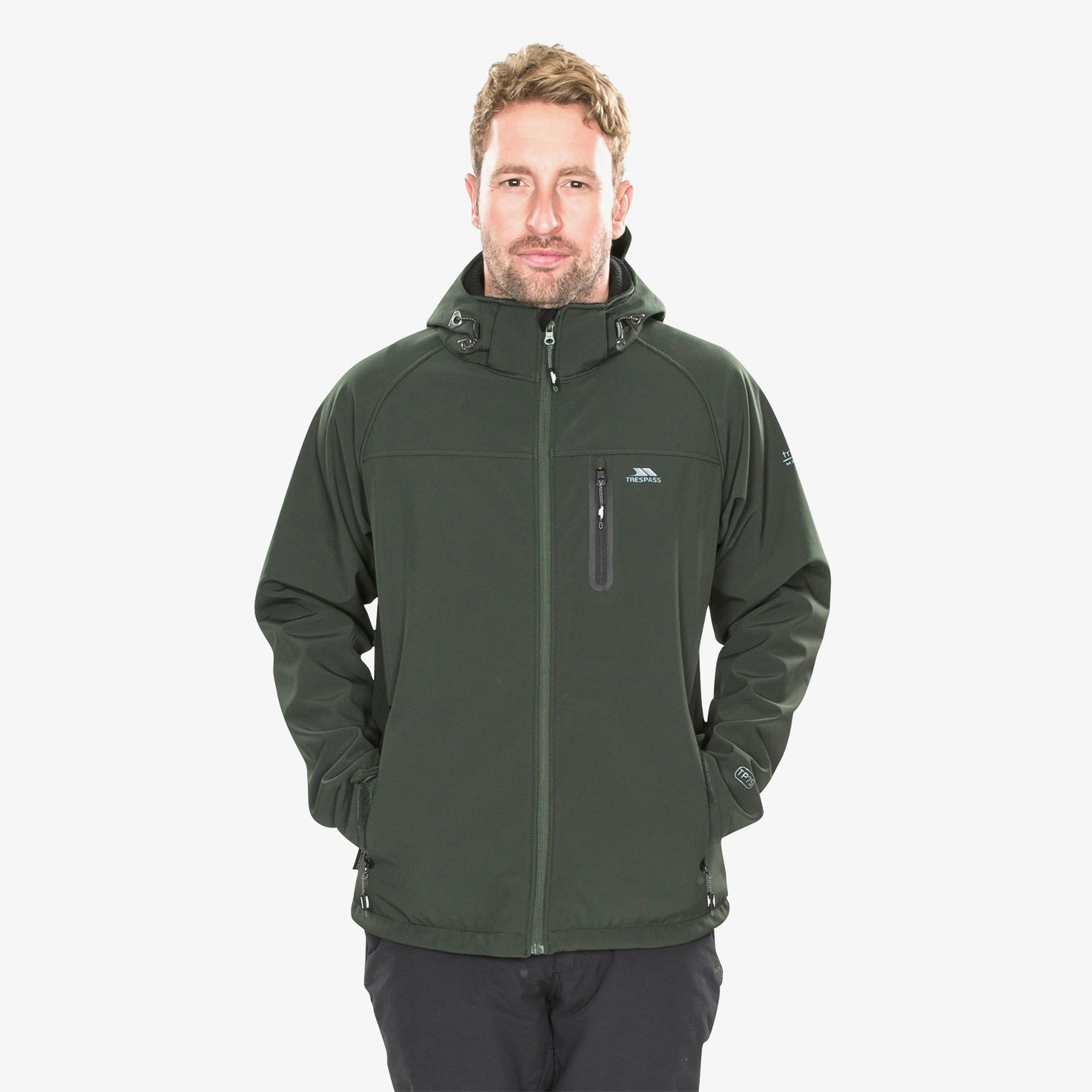 Trespass Accelerator II Erkek Yeşil Outdoor Ceket