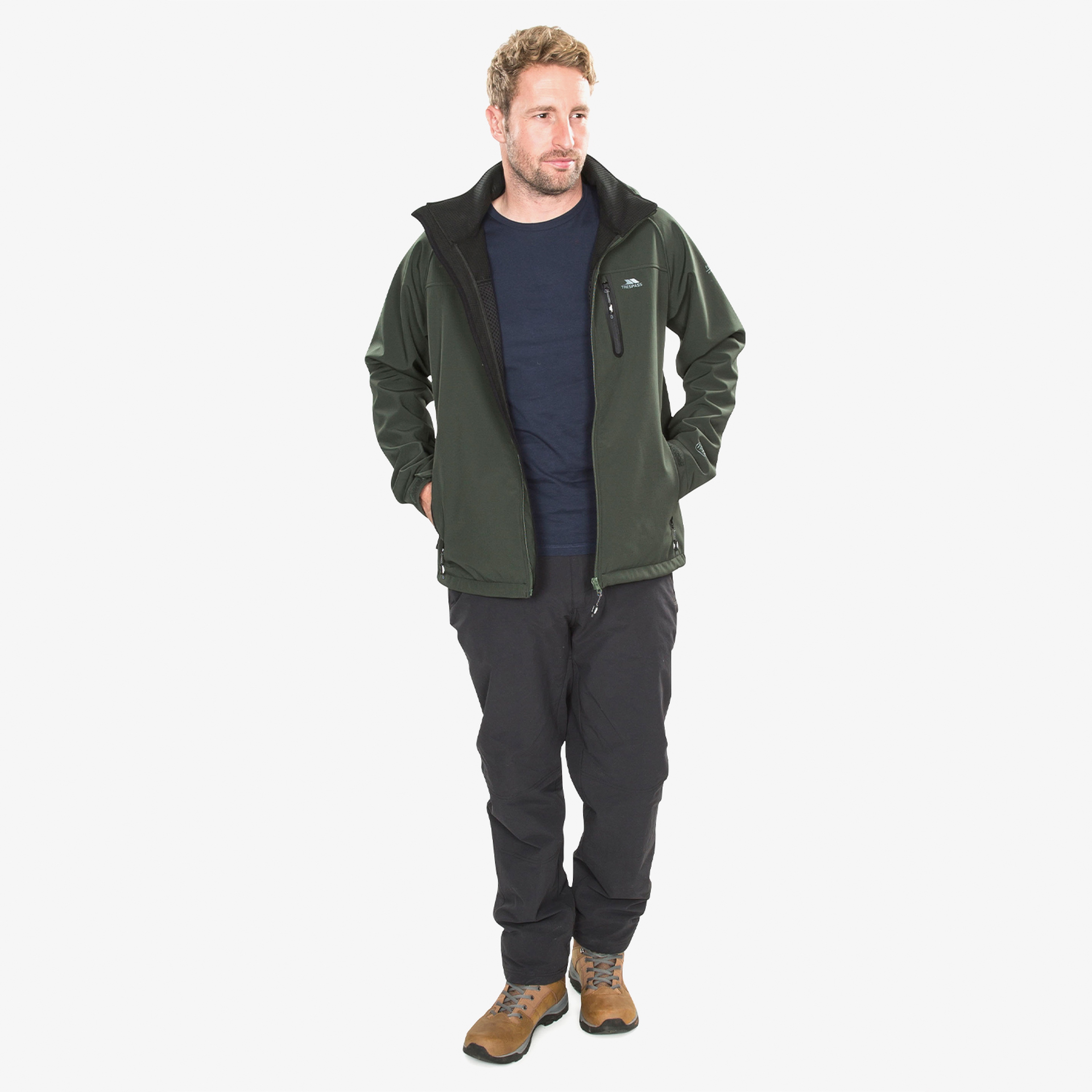 Trespass Accelerator II Erkek Yeşil Outdoor Ceket