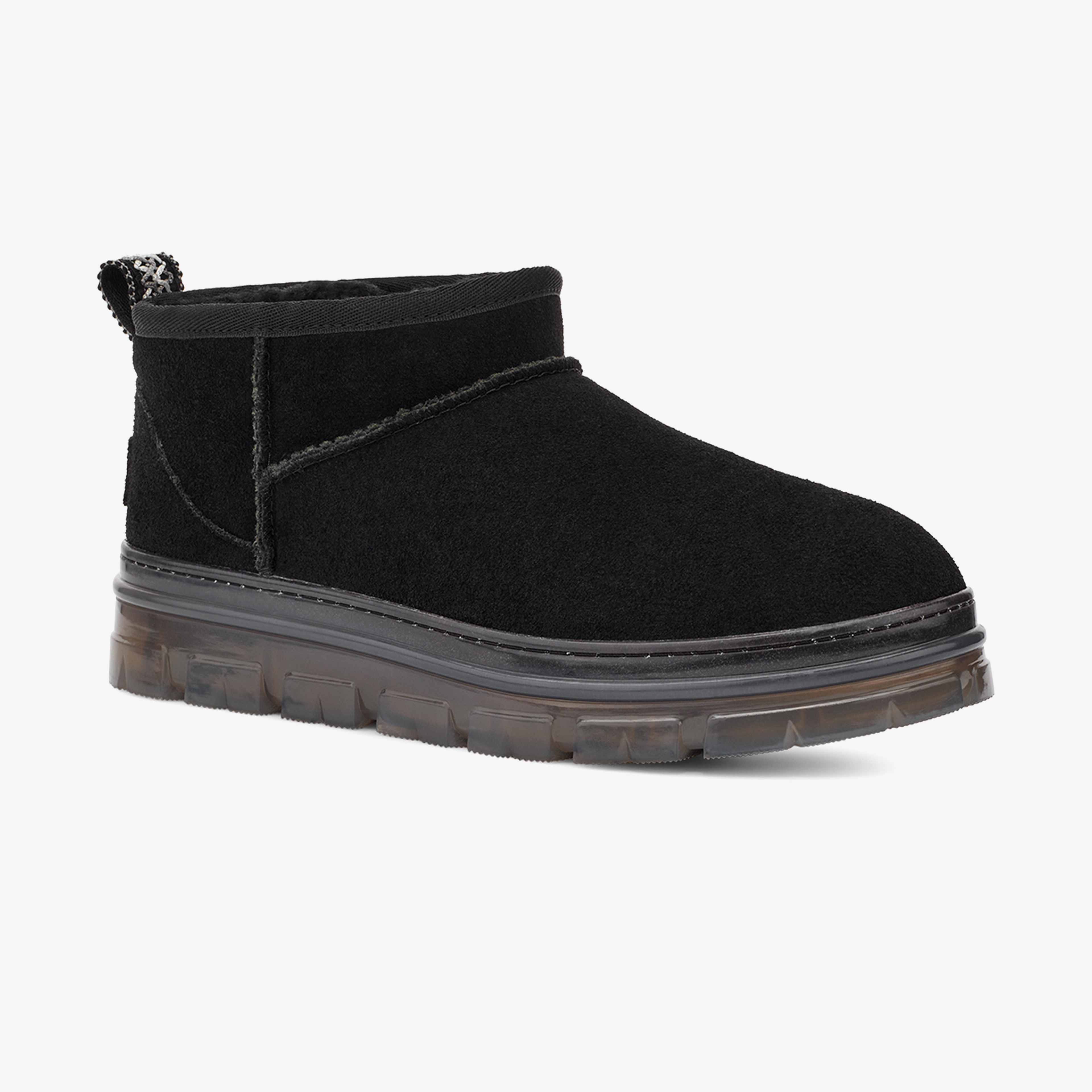 UGG Classic Ultra Mini Clear Kadın Siyah Bot