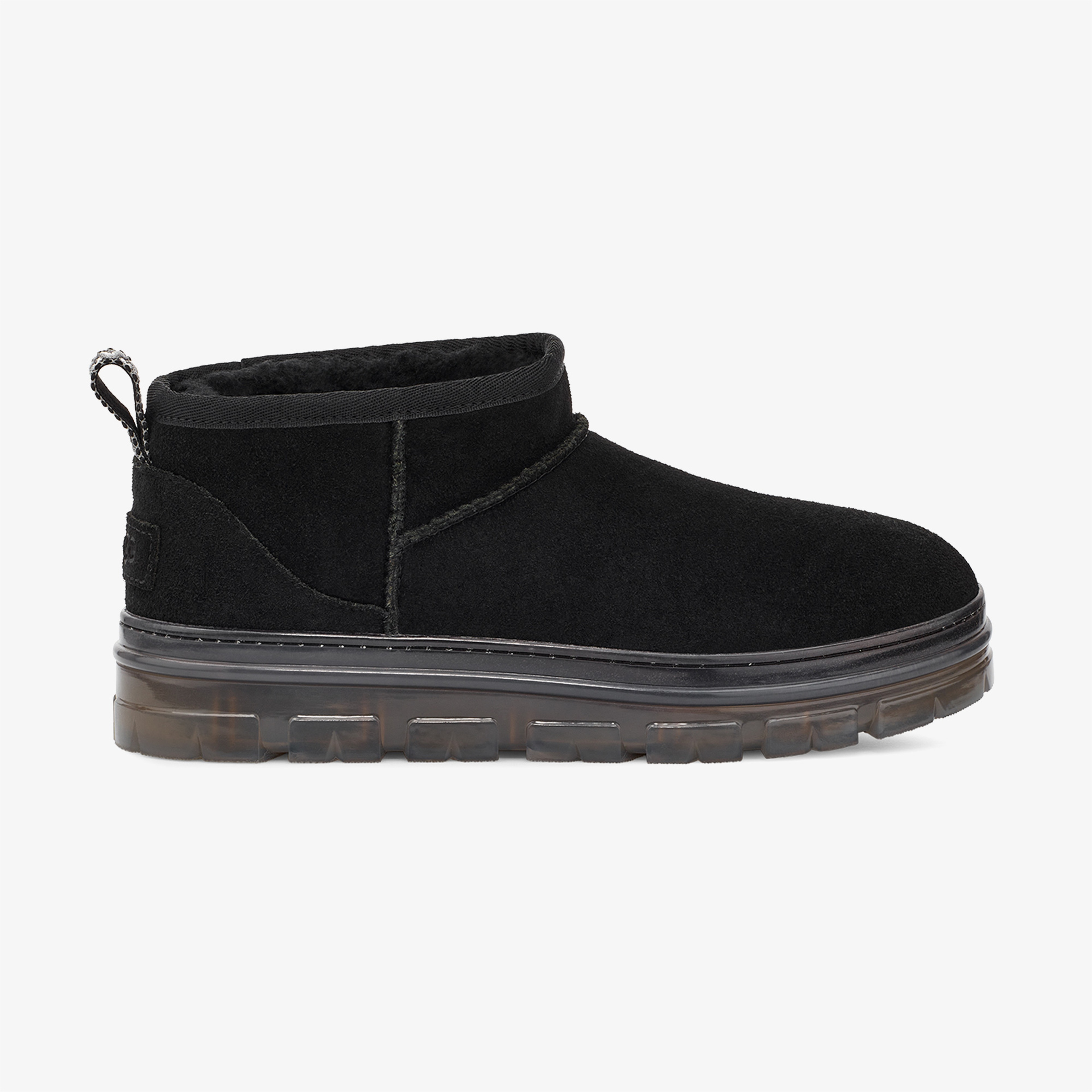 UGG Classic Ultra Mini Clear Kadın Siyah Bot
