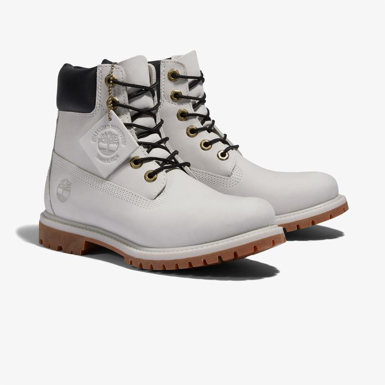 Timberland 6 Inch Lace Up Waterproof Kadın Gri Bot