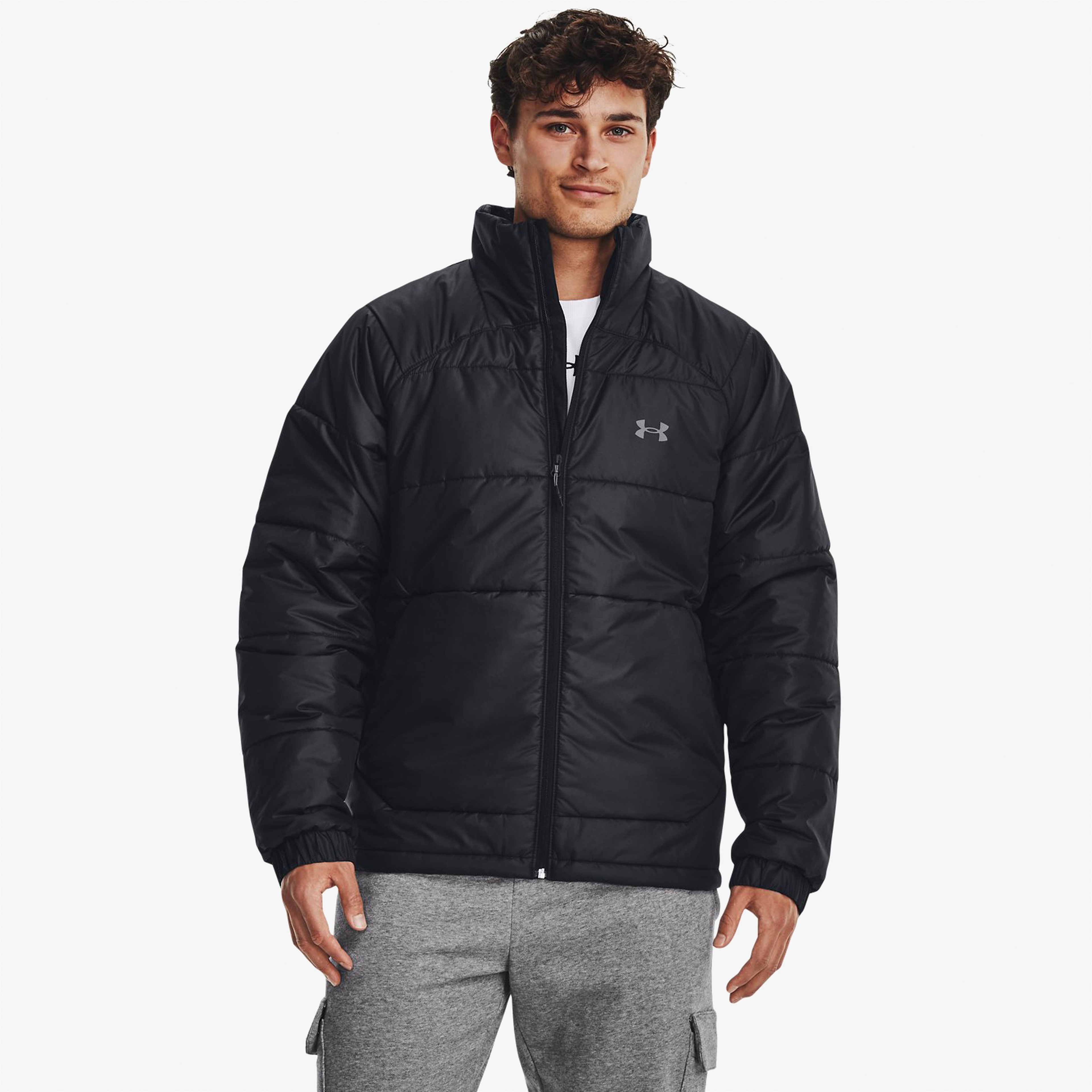 Under Armour Storm Insulated Erkek Siyah Günlük Mont