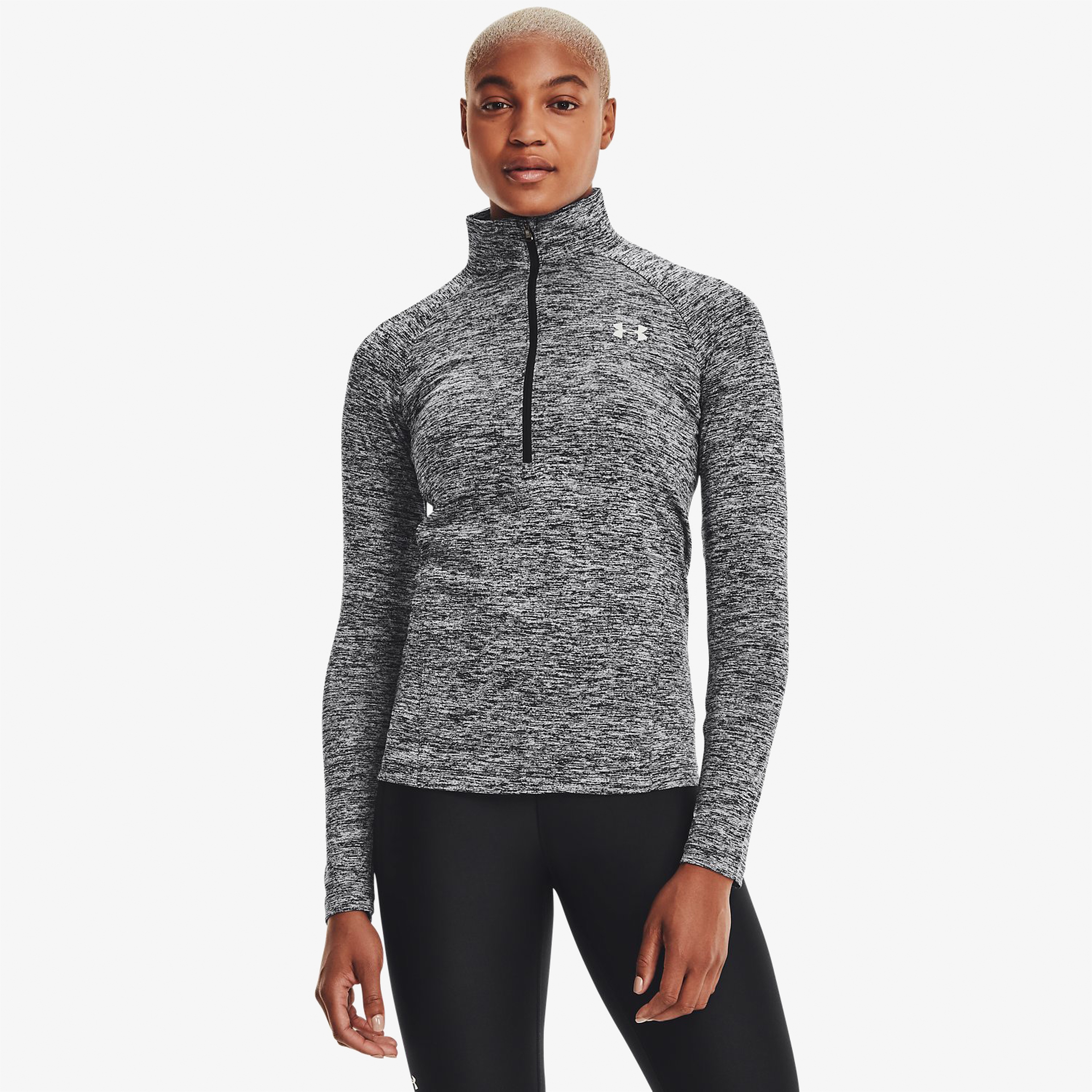 Under Armour Tech? Twist ½ Kadın Gri Sweatshirt