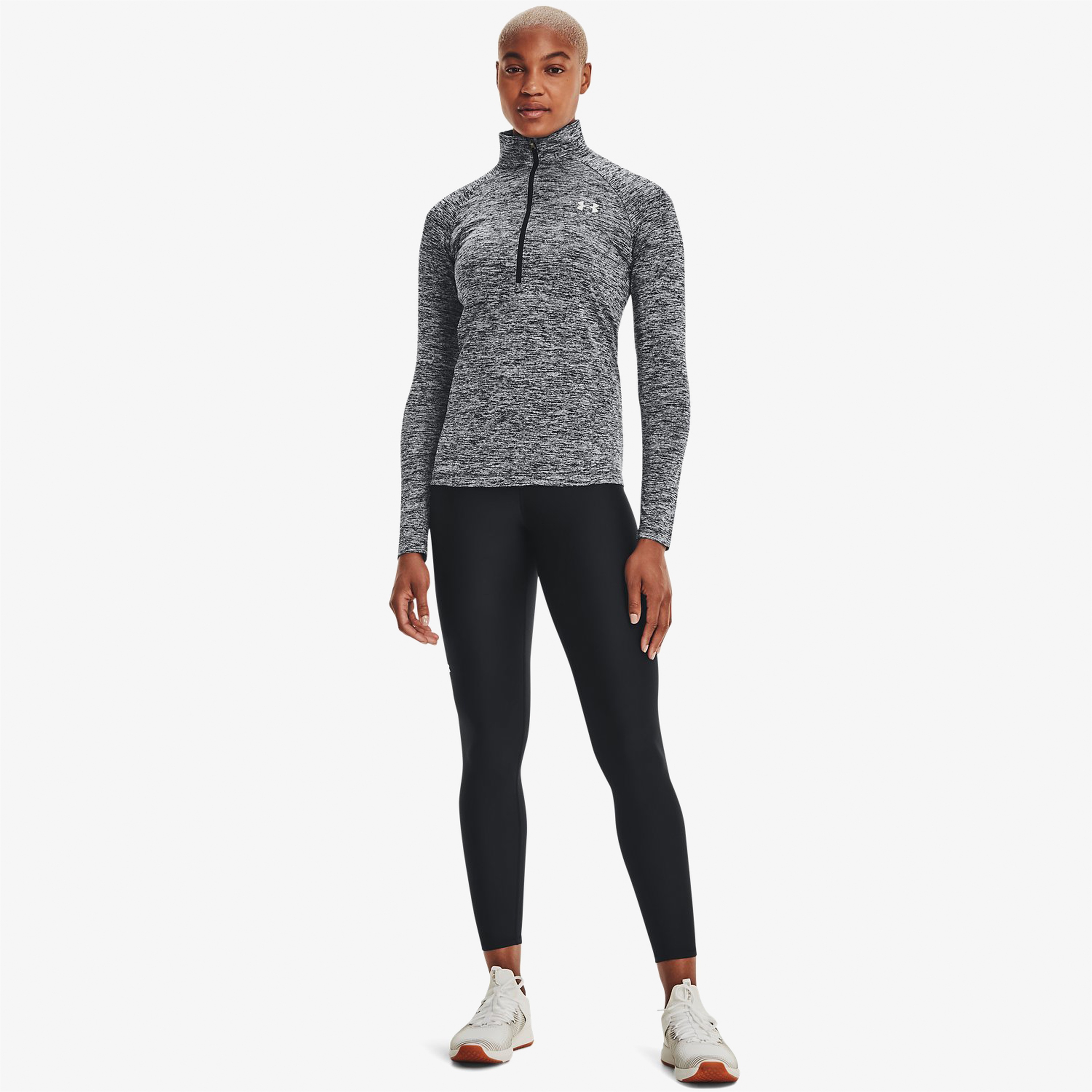 Under Armour Tech? Twist ½ Kadın Gri Sweatshirt