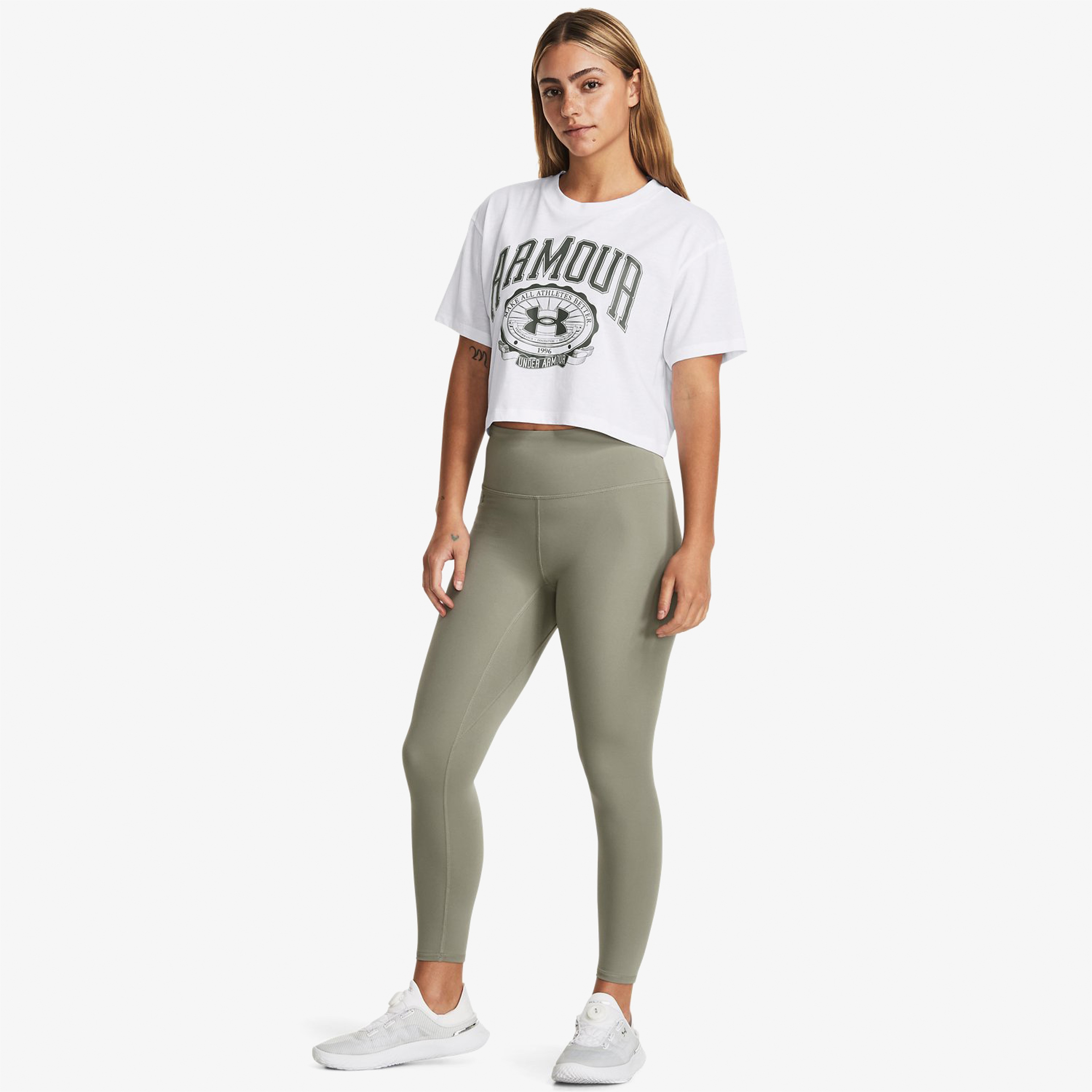 Under Armour Kadın Yeşil Antrenman Taytı