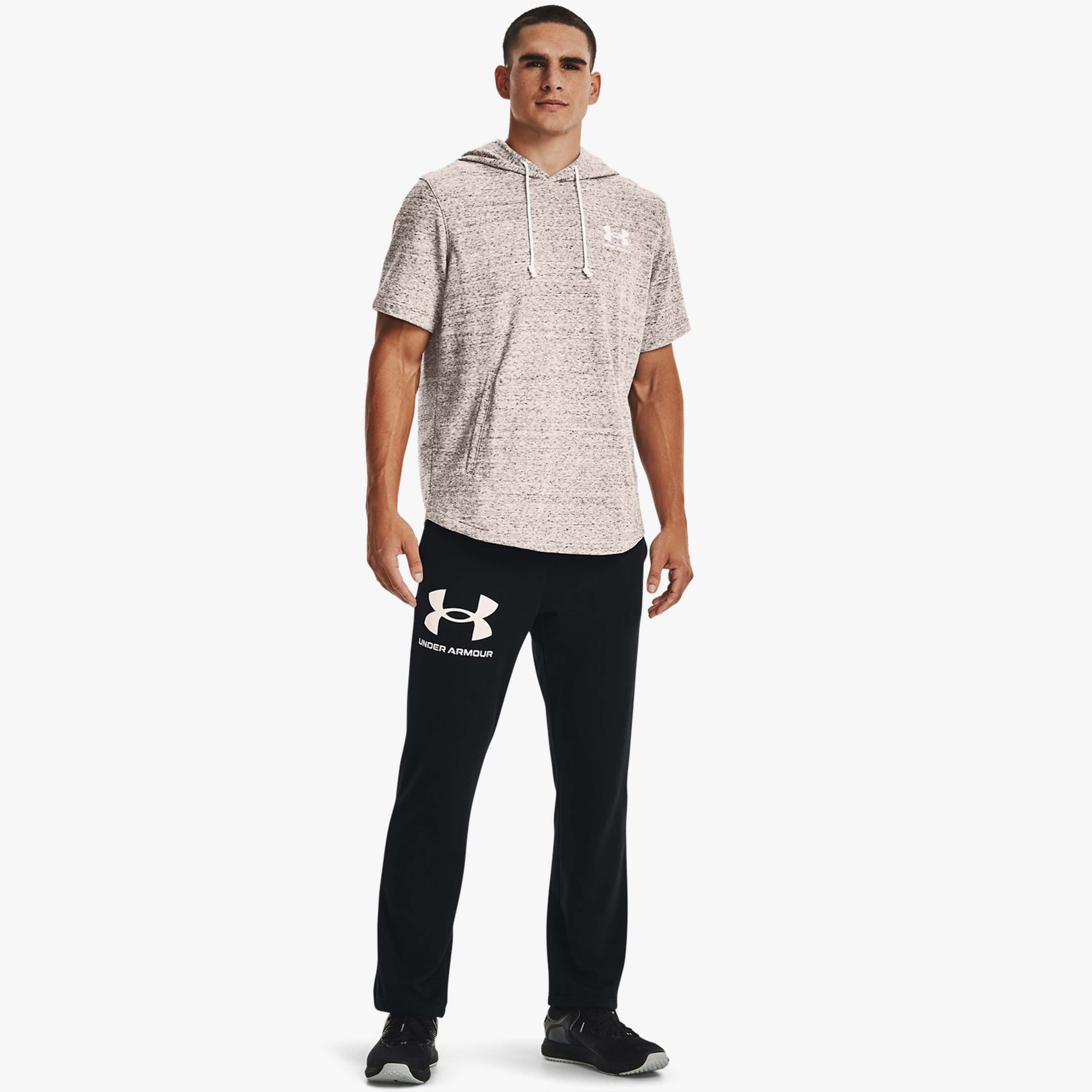 Under Armour Rival Terry Erkek Gri Günlük T-Shirt