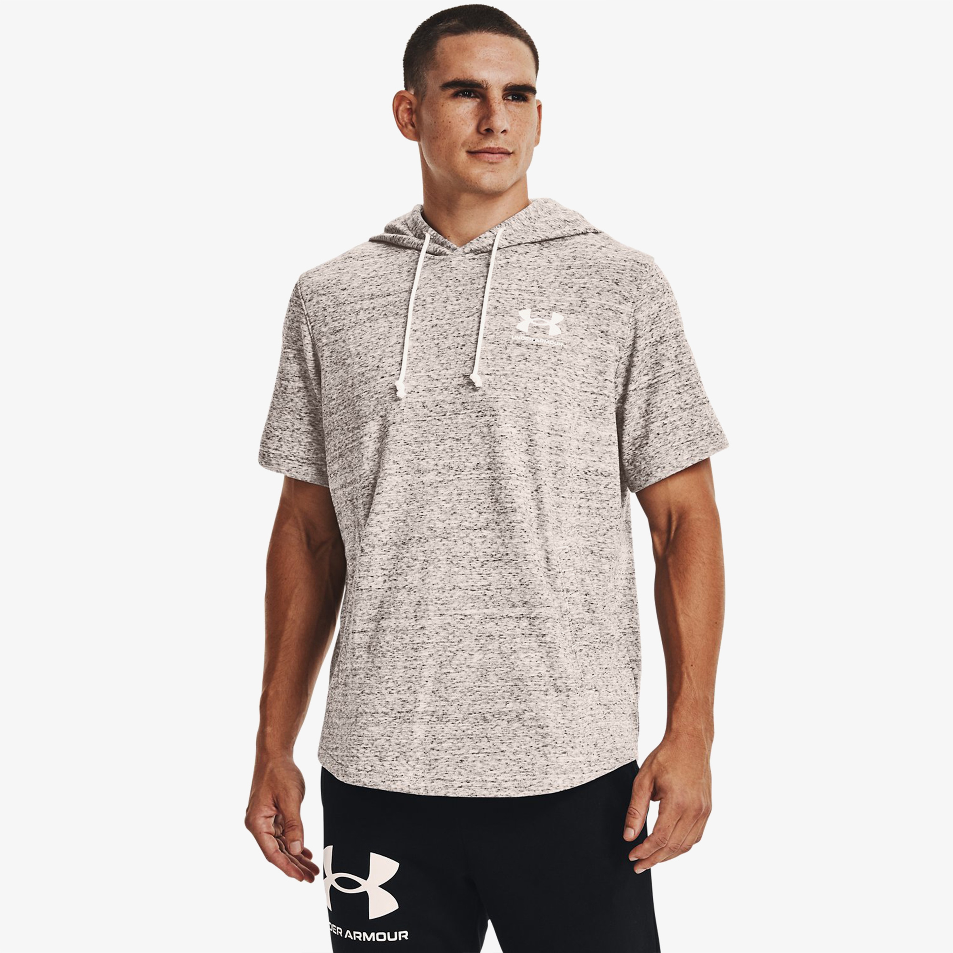 Under Armour Rival Terry Erkek Gri Günlük T-Shirt