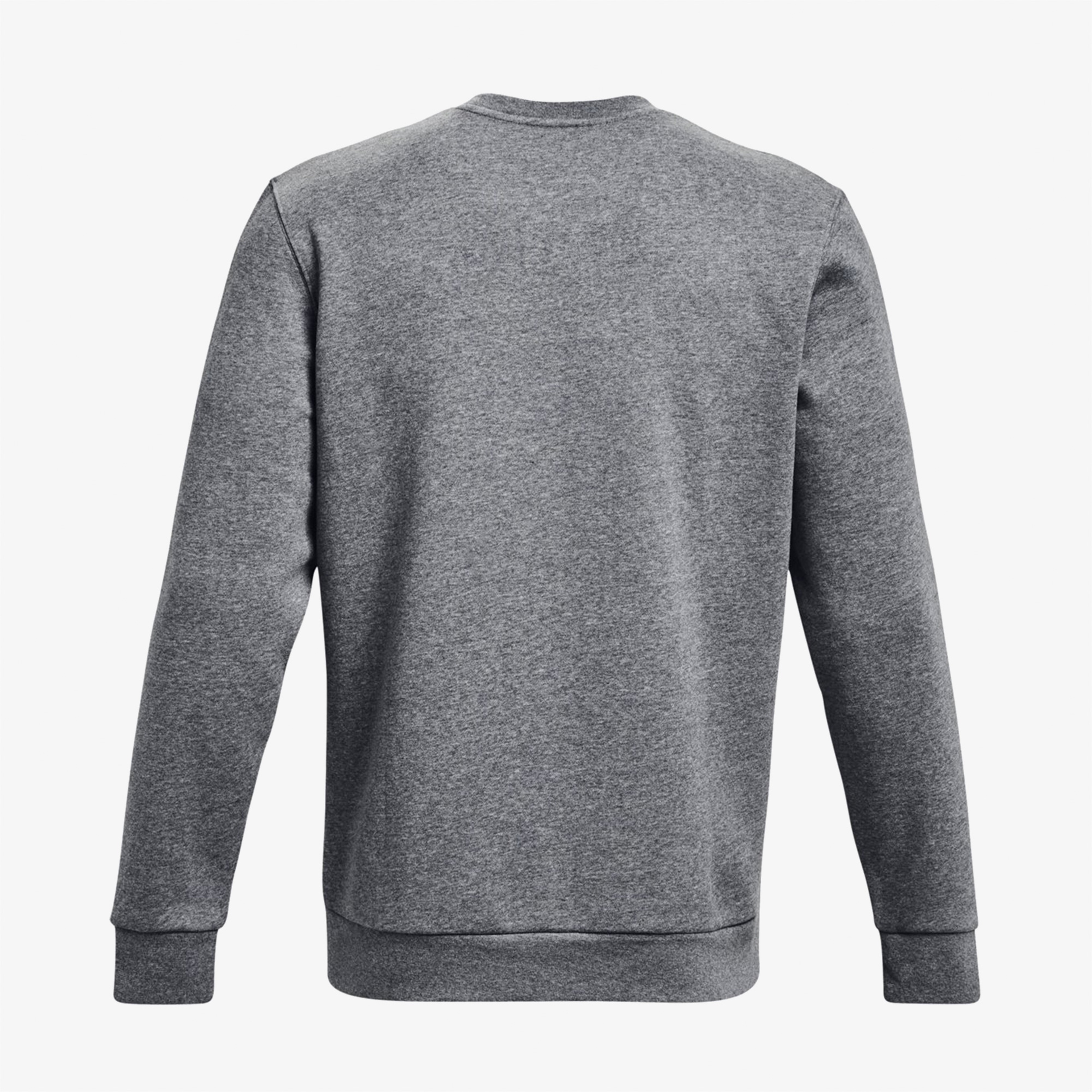 Under Armour Essential Fleece Bisiklet Yaka Erkek Gri Sweatshirt