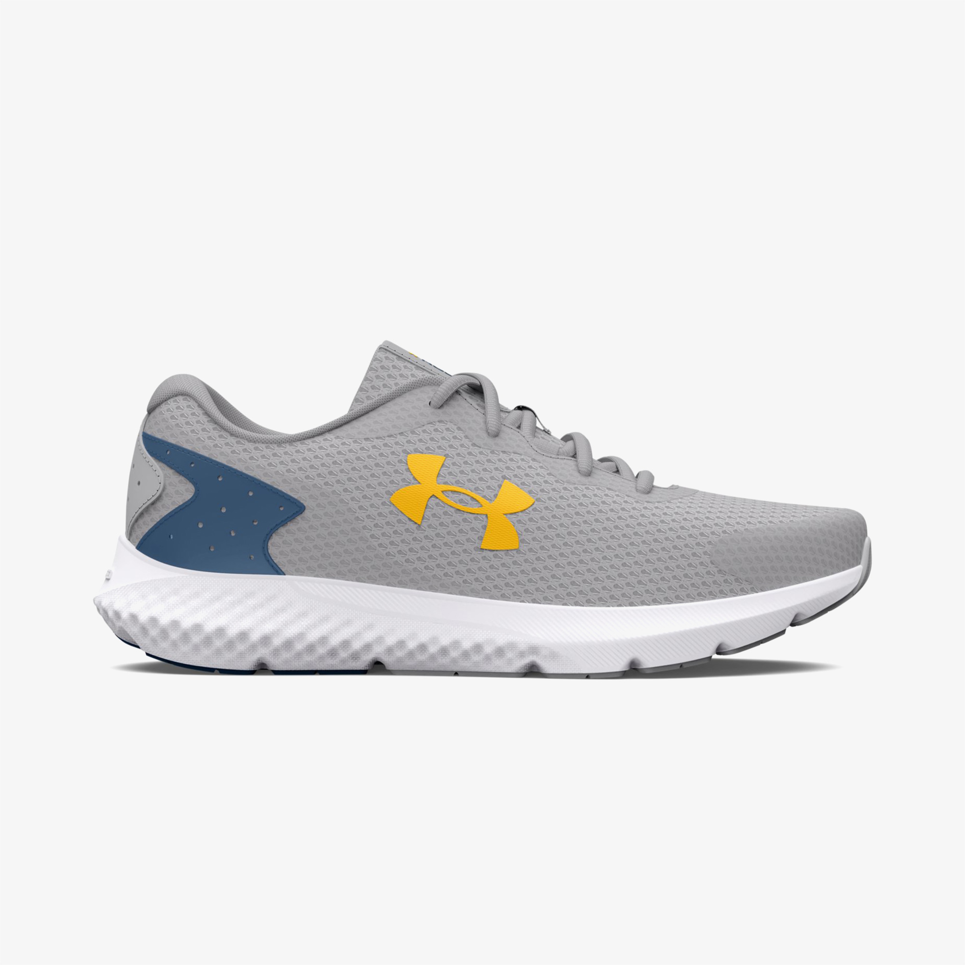 Under Armour Charged Rogue 3 Erkek Gri Koşu Ayakkabısı