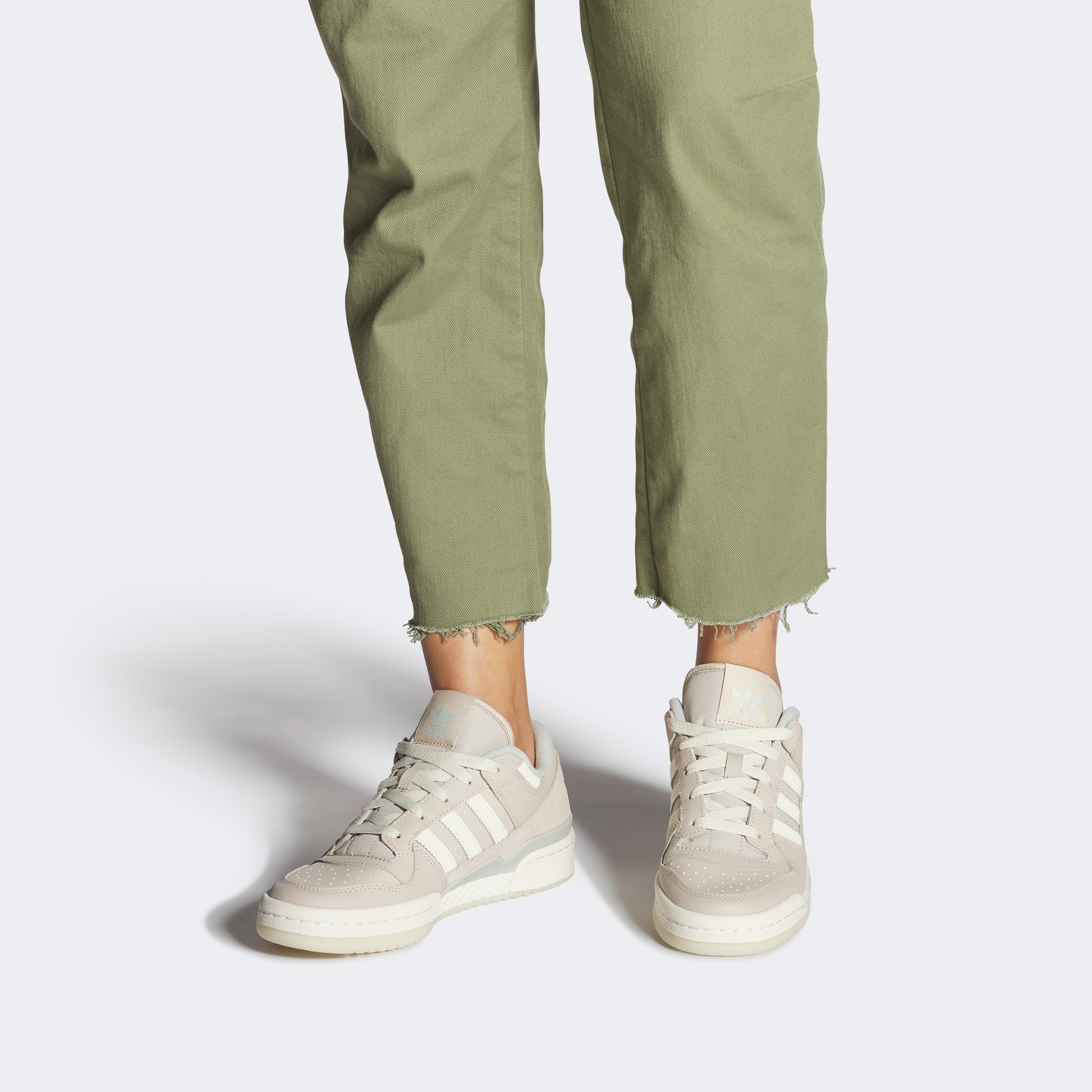 adidas Forum Low Cl Kadın Krem Spor Ayakkabı