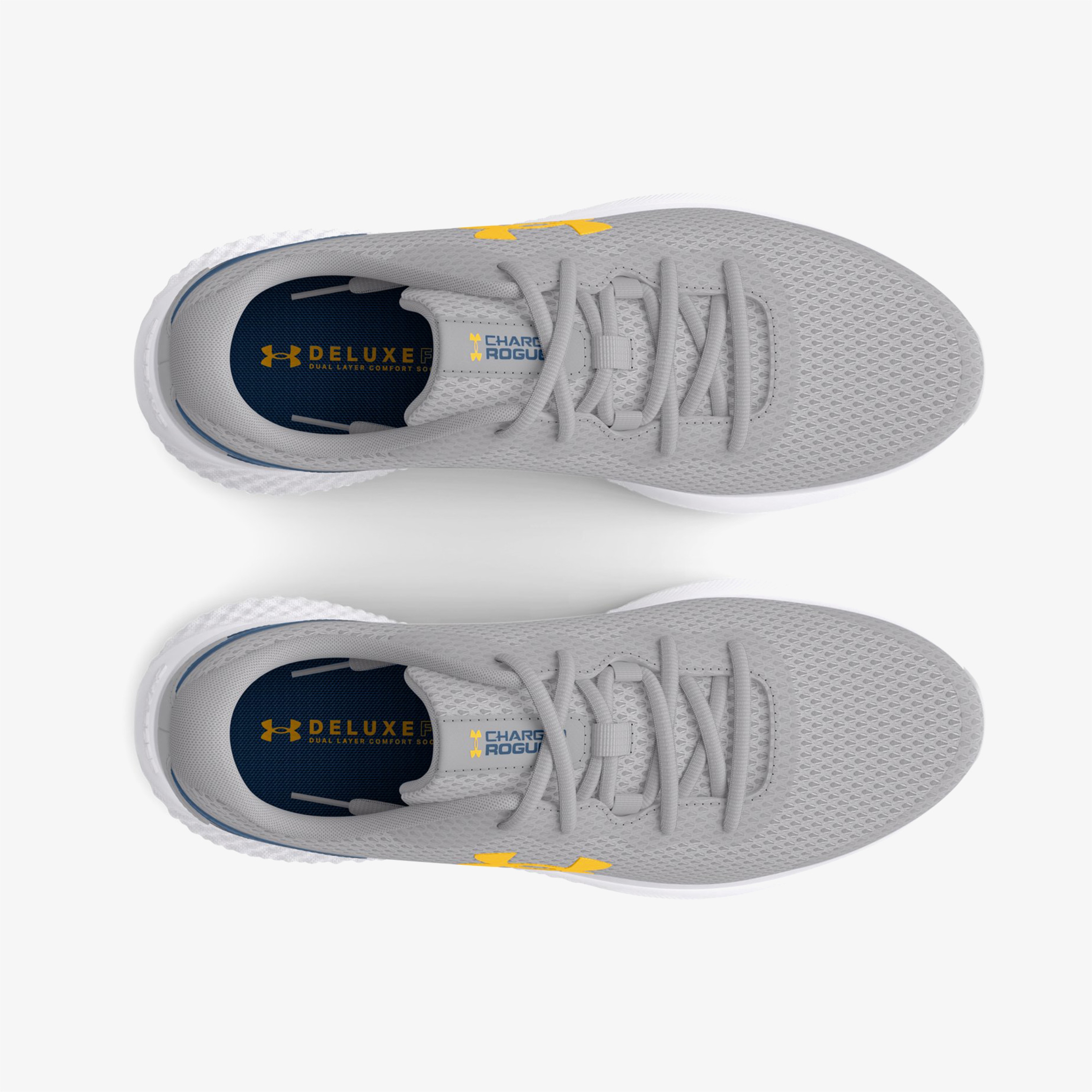 Under Armour Charged Rogue 3 Erkek Gri Koşu Ayakkabısı
