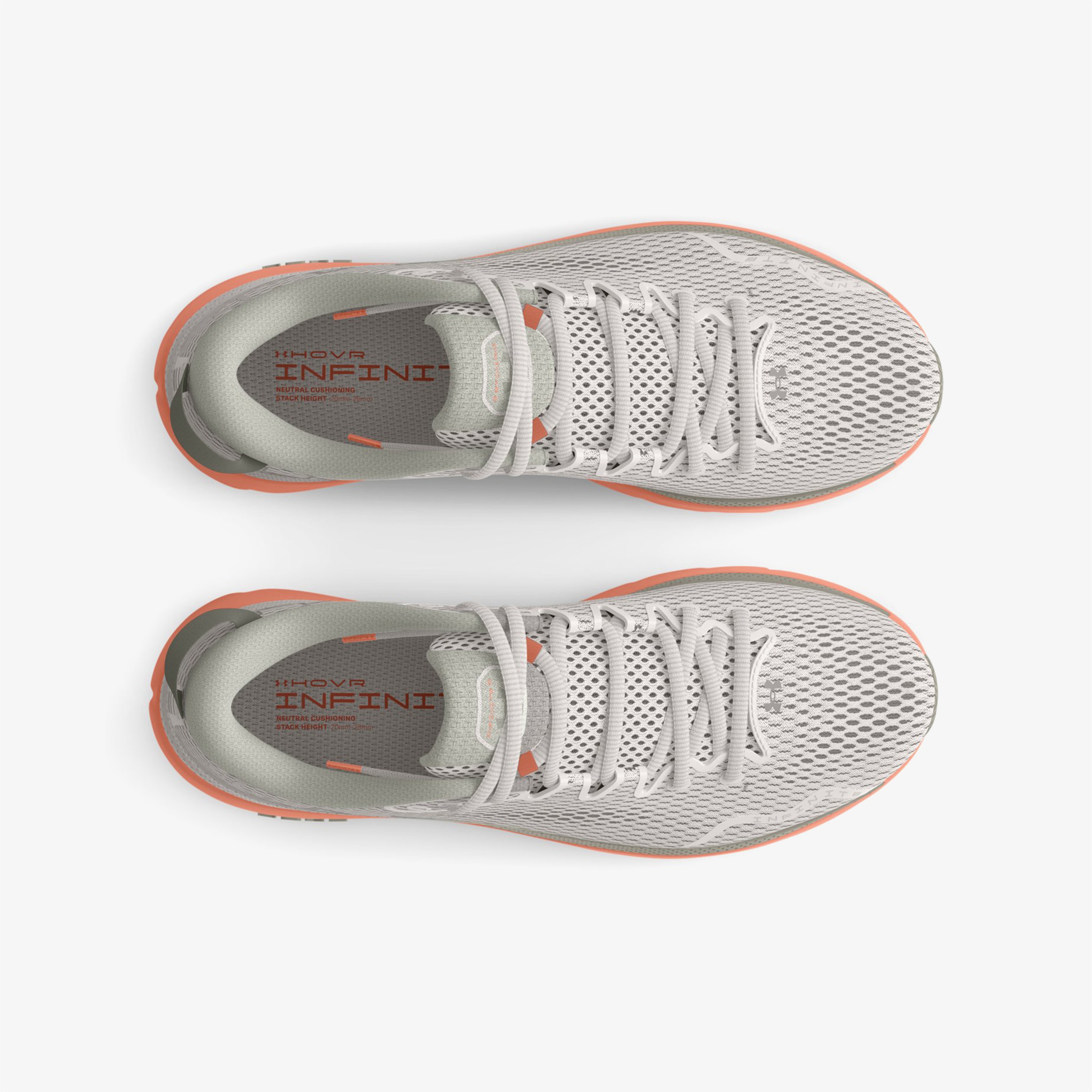 Under Armour Hovr Infinite 5 Kadın Gri Koşu Ayakkabısı