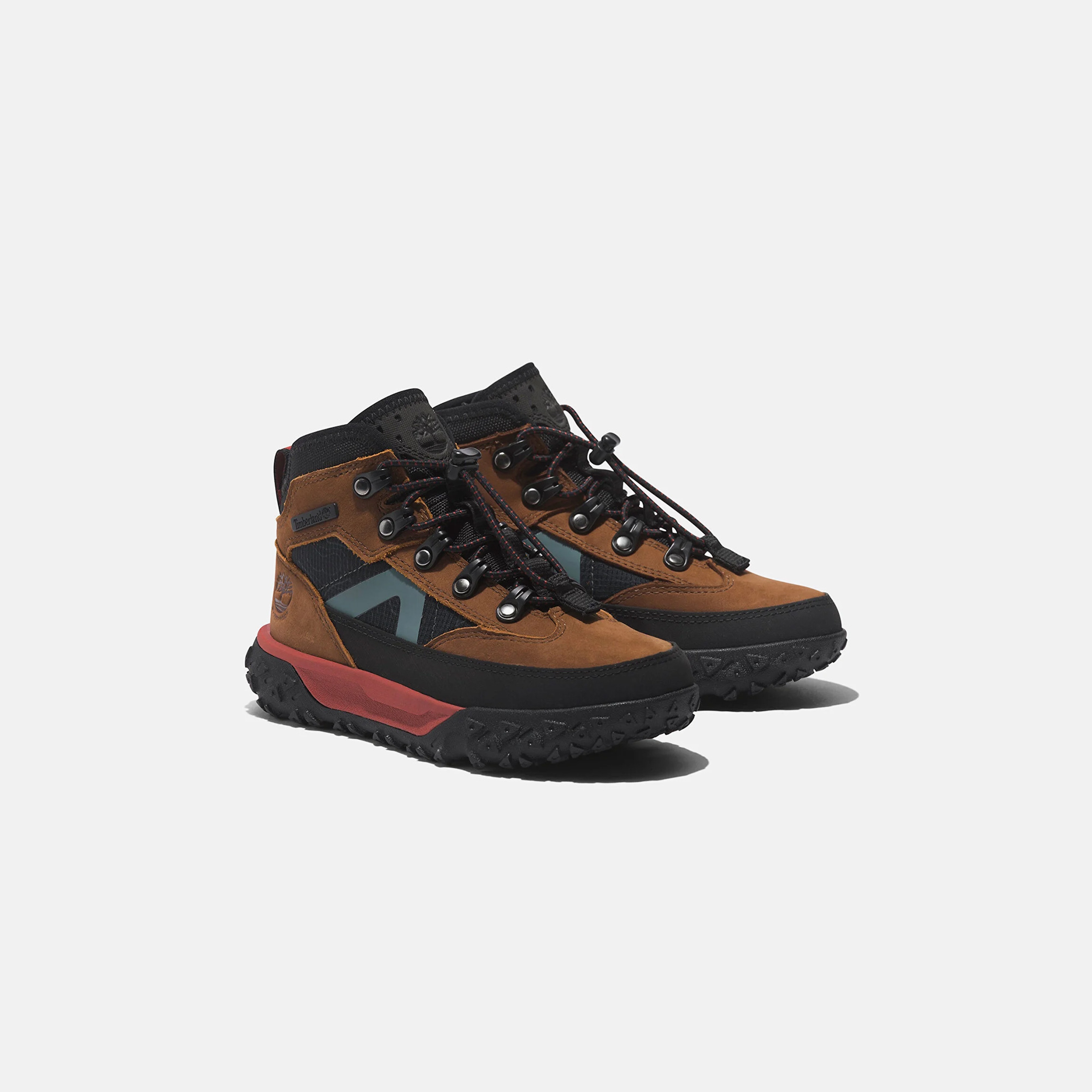 Timberland Mid Lace Up Waterproof Çocuk Kahverengi Bot