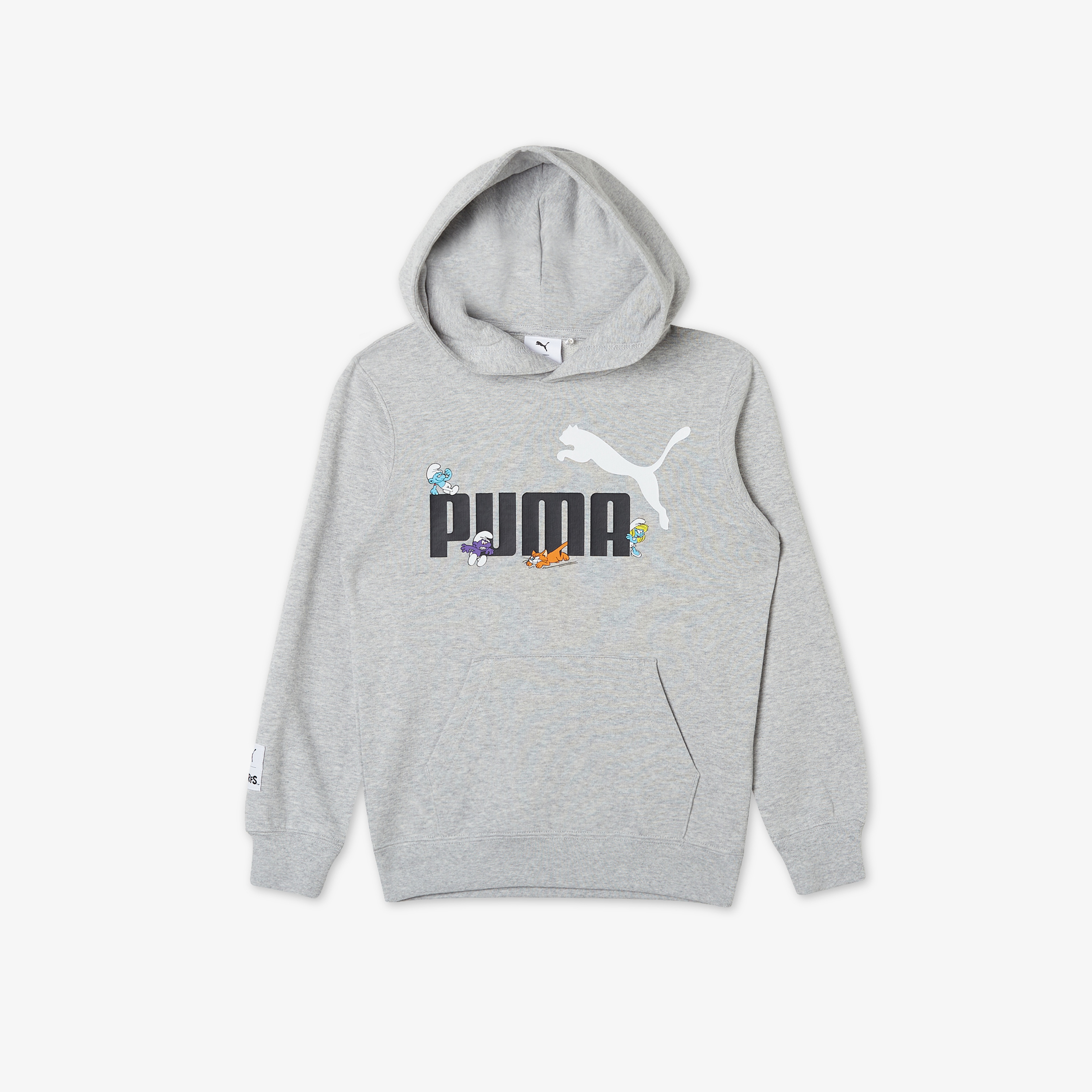 Puma X The Smurfs Çocuk Gri Sweatshirt