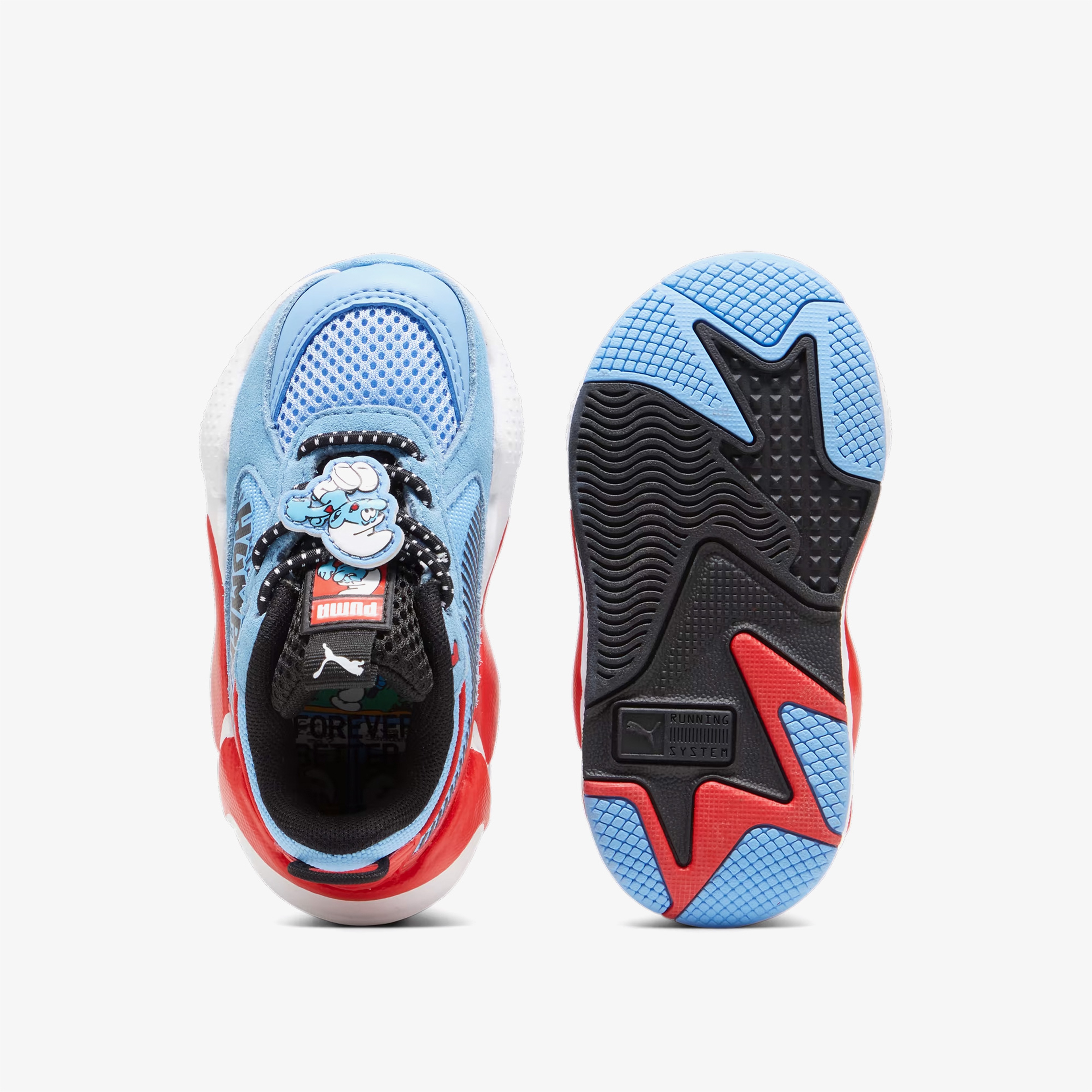 Puma RS-X The Smurfs Bebek Mavi Spor Ayakkabı