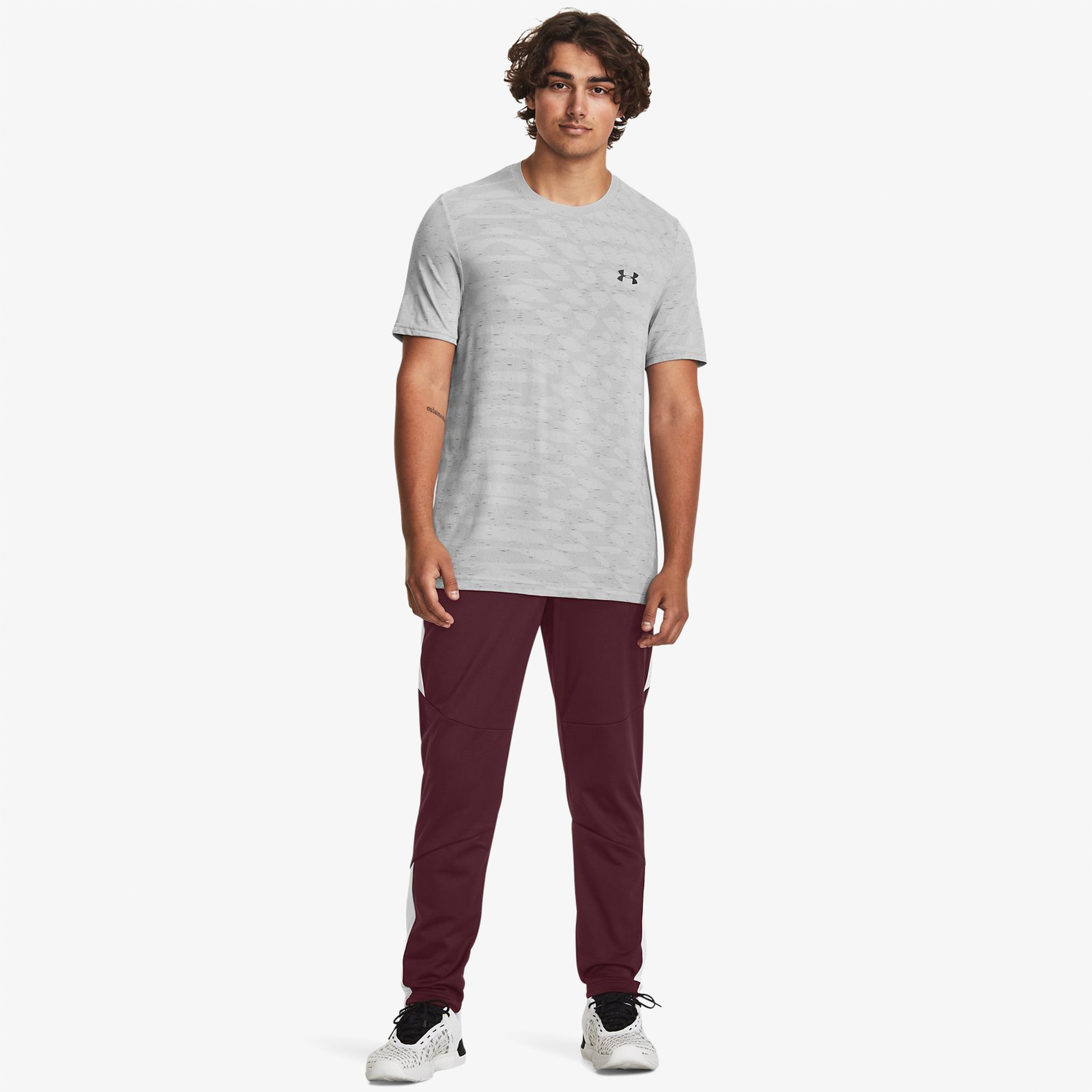 Under Armour Tricot Track Erkek Kırmızı Günlük Eşofman Altı