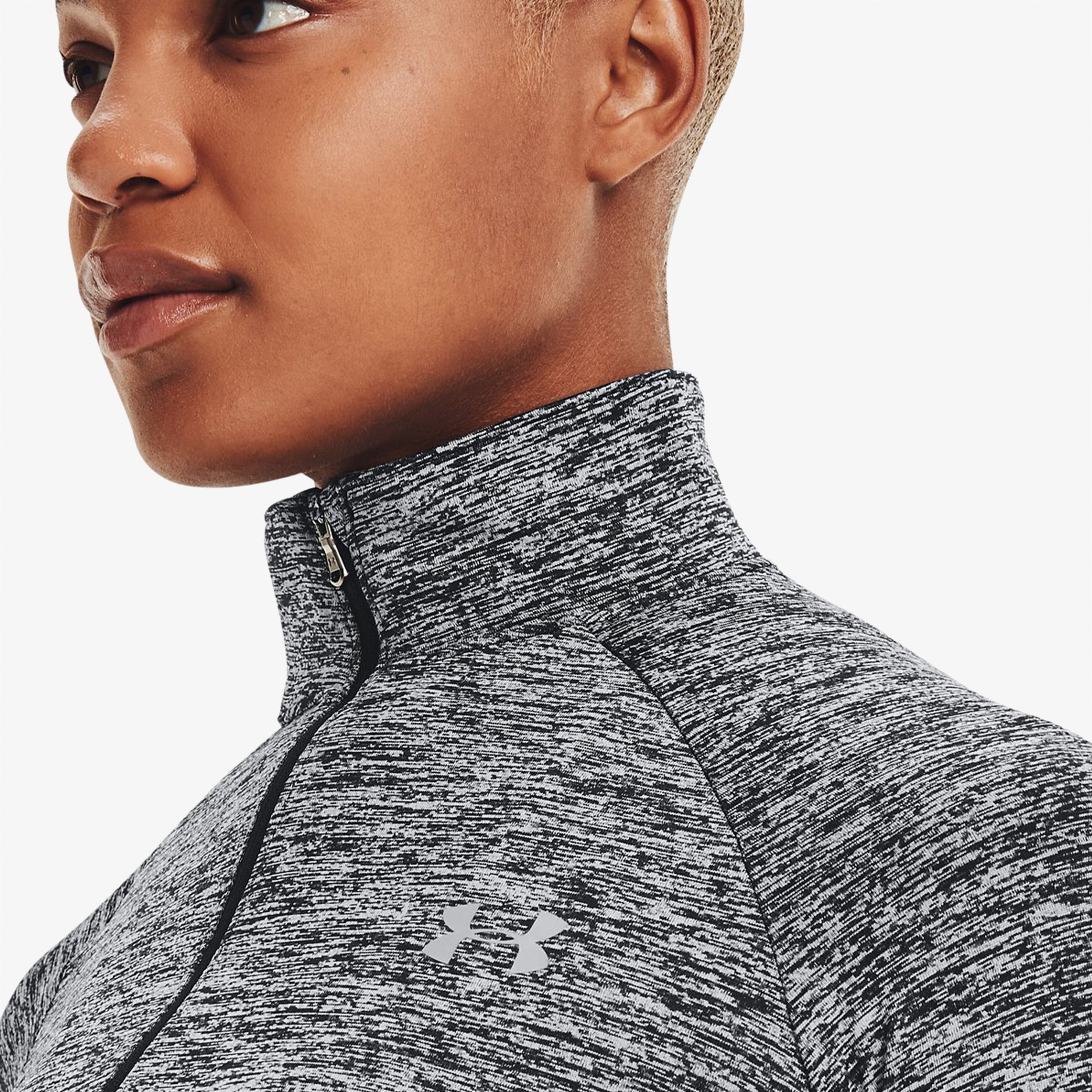 Under Armour Tech? Twist ½ Kadın Gri Sweatshirt