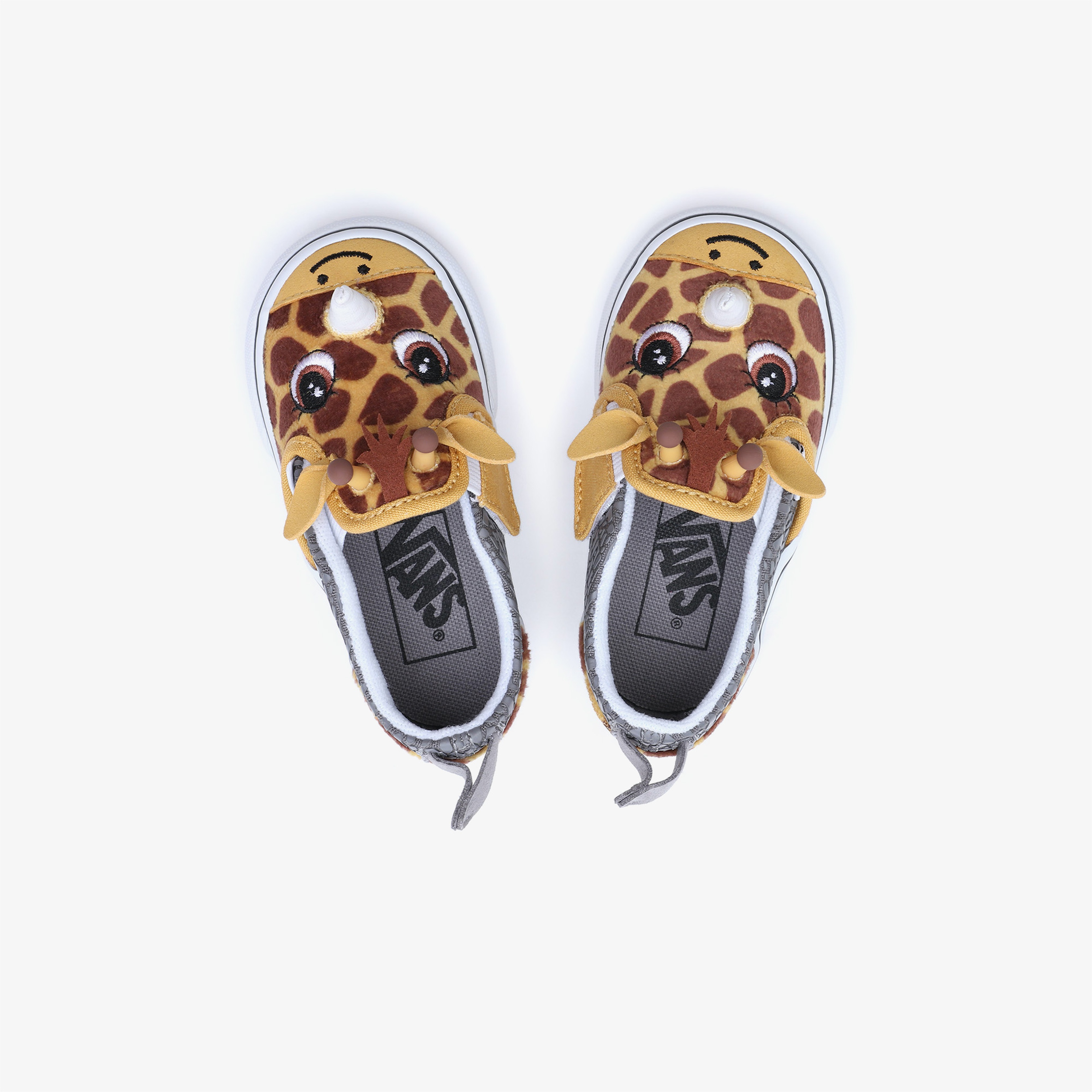 Vans Slip-On V Rinoceraffe Bebek Kahverengi Sneaker