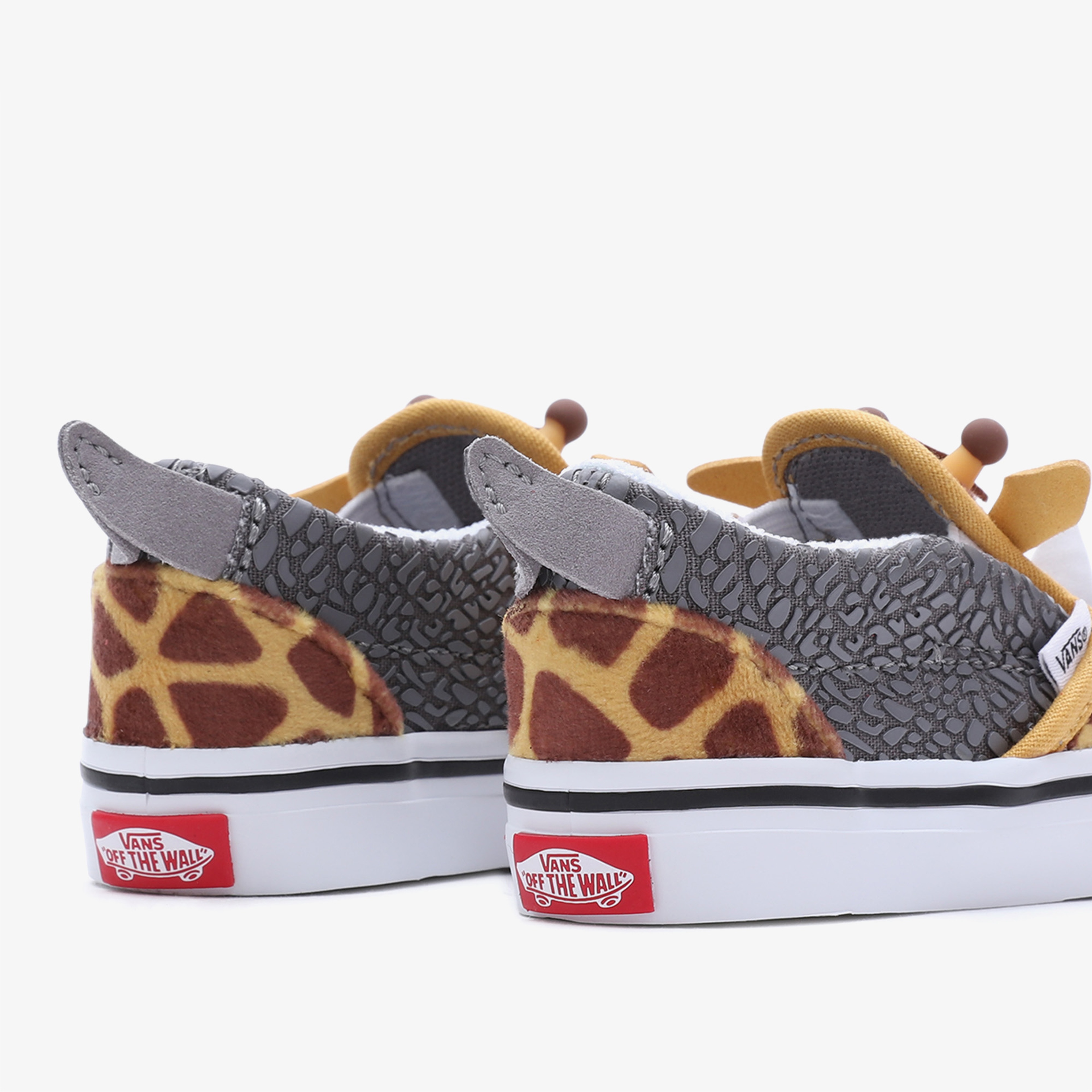 Vans Slip-On V Rinoceraffe Bebek Kahverengi Sneaker