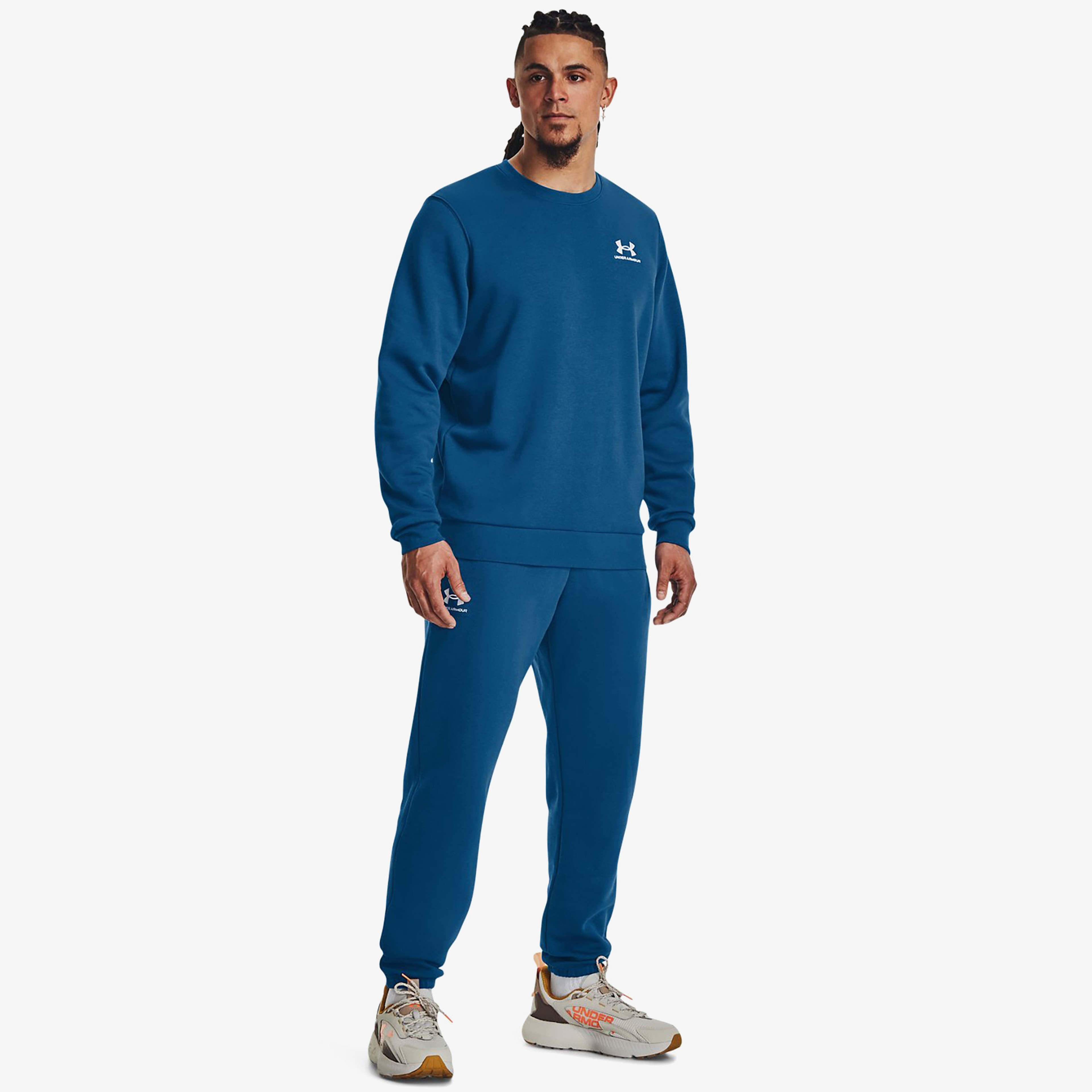 Under Armour Erkek Mavi Sweatshirt