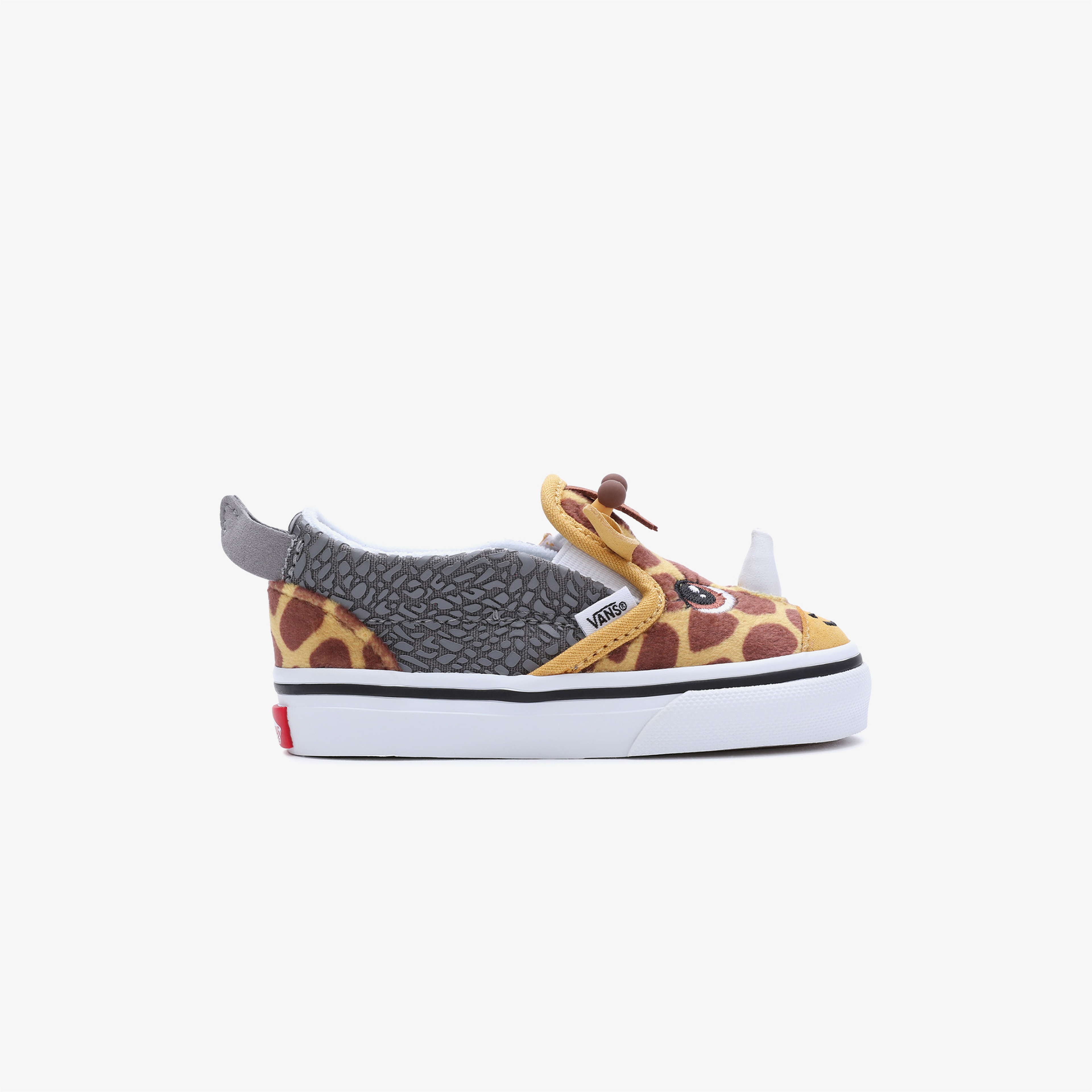 Vans Slip-On V Rinoceraffe Bebek Kahverengi Sneaker