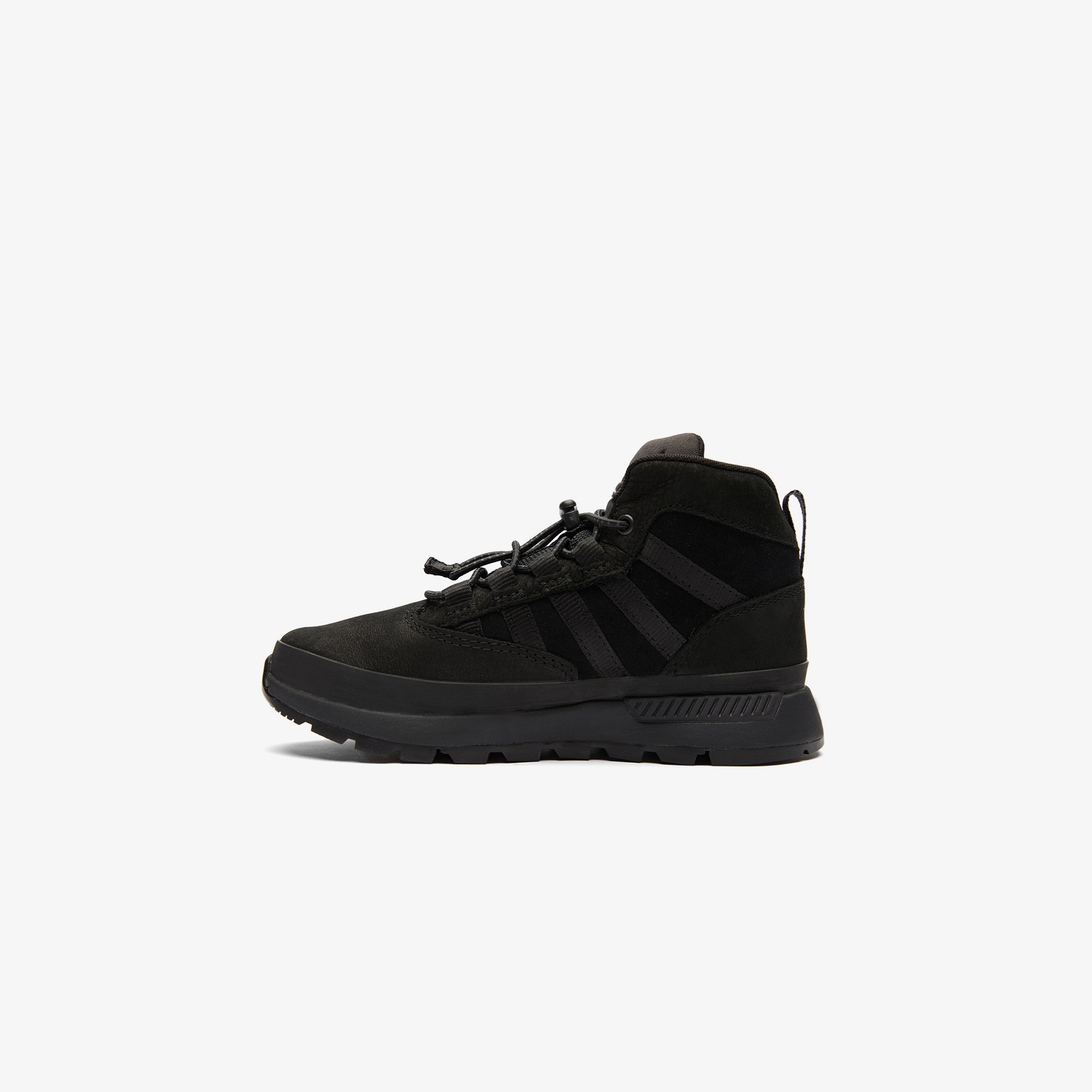 Timberland Mid Lace Up Çocuk Siyah Sneaker