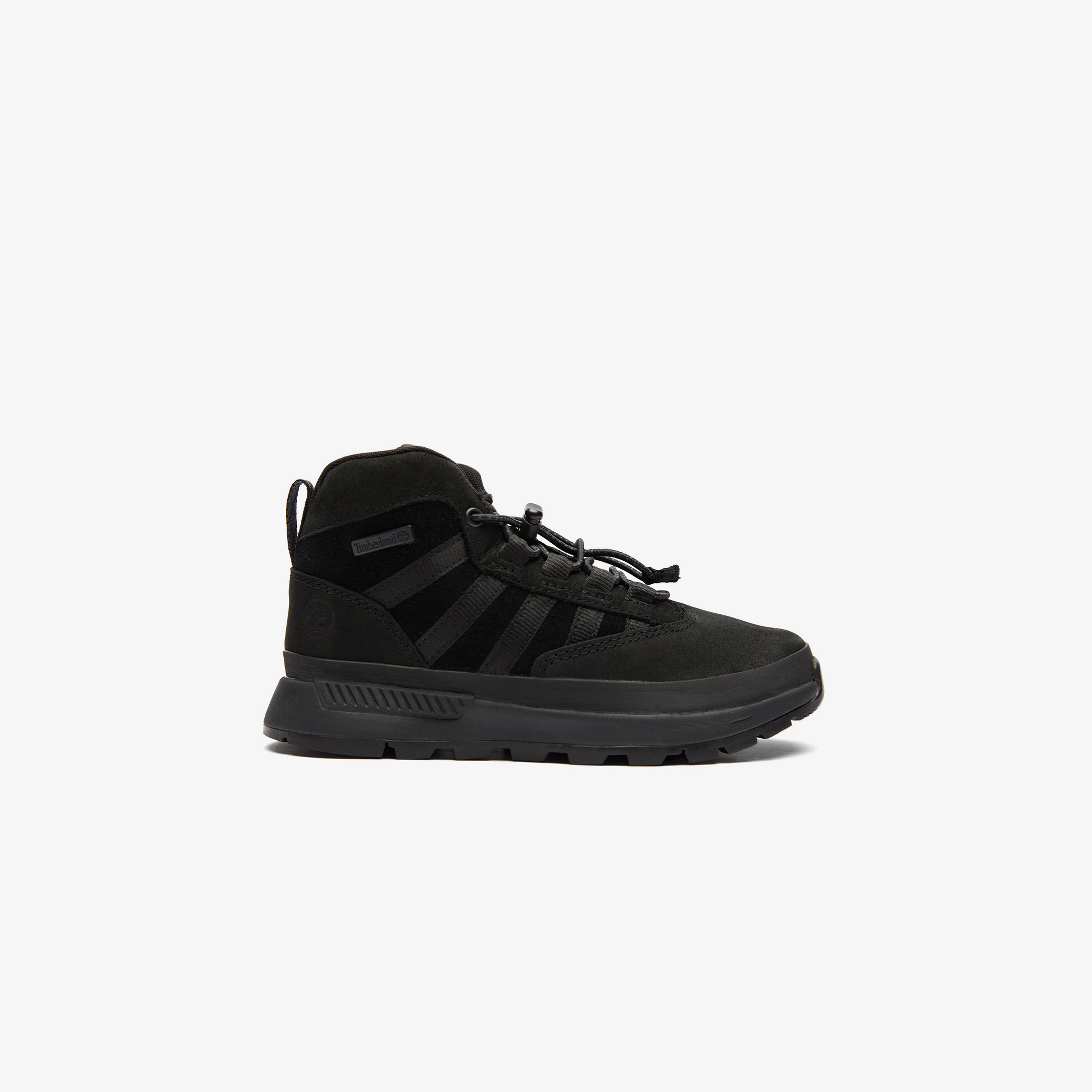 Timberland Mid Lace Up Çocuk Siyah Sneaker