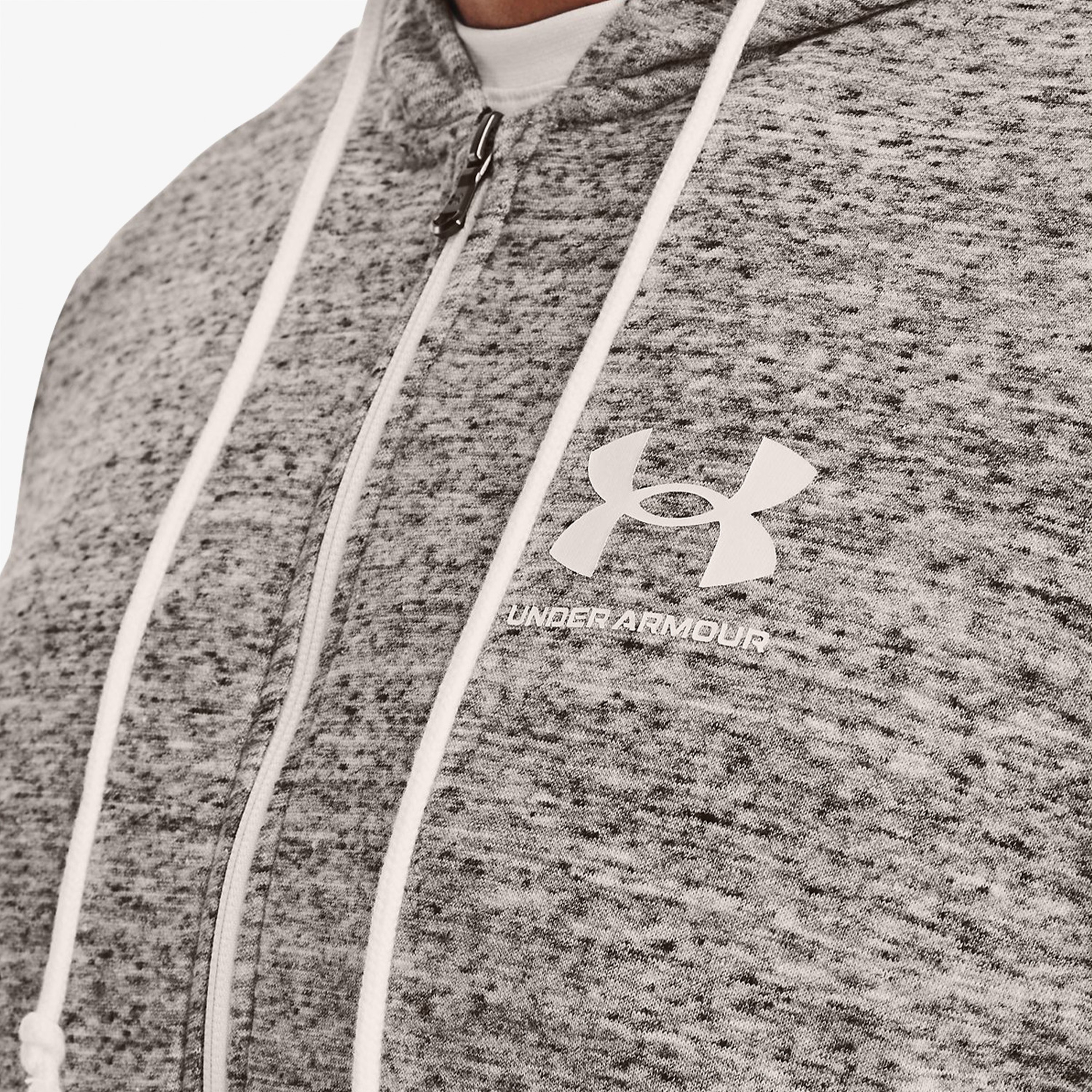 Under Armour Rival Terry Erkek Gri Günlük Sweathirt