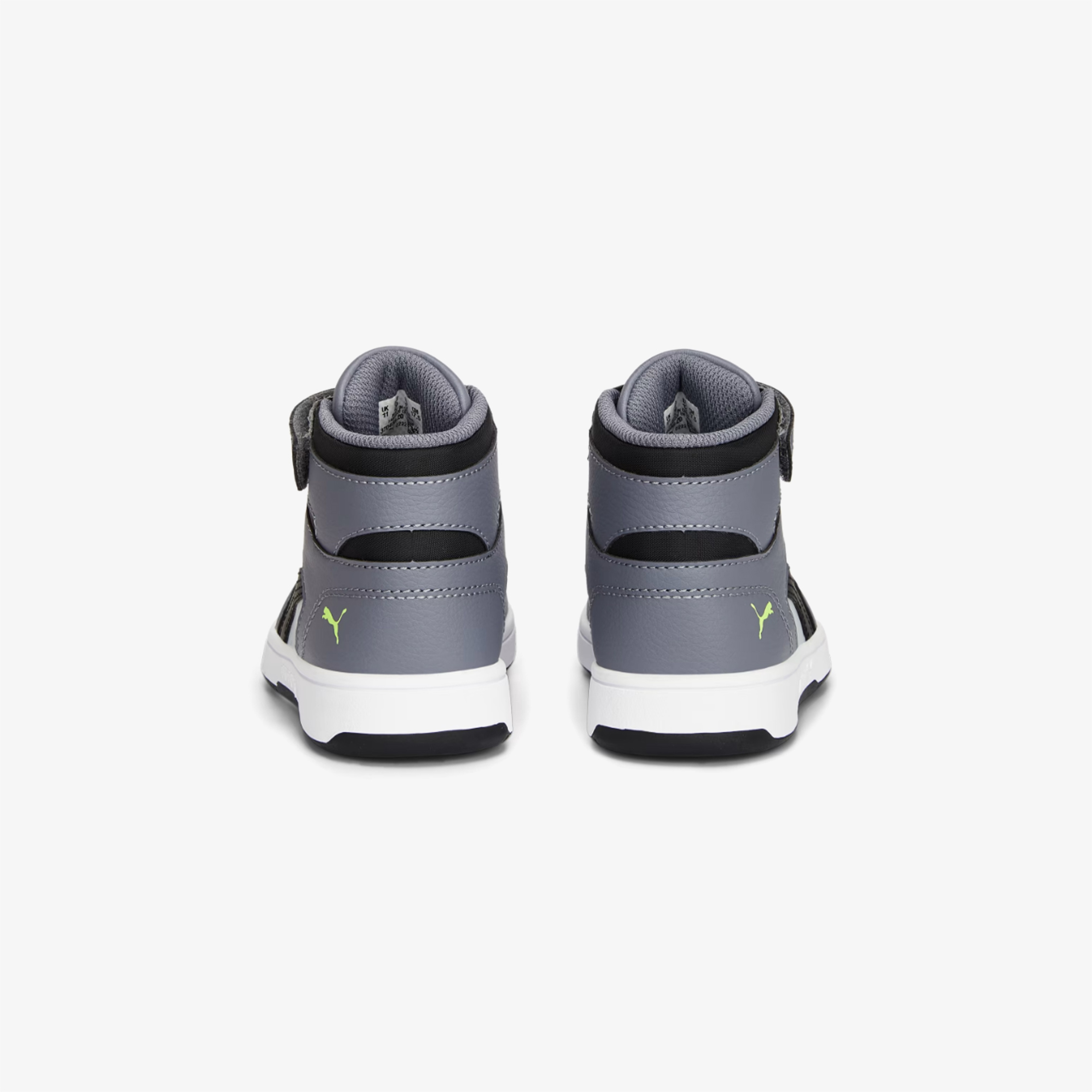 Puma Rebound Layup Çocuk Gri Spor Ayakkabı