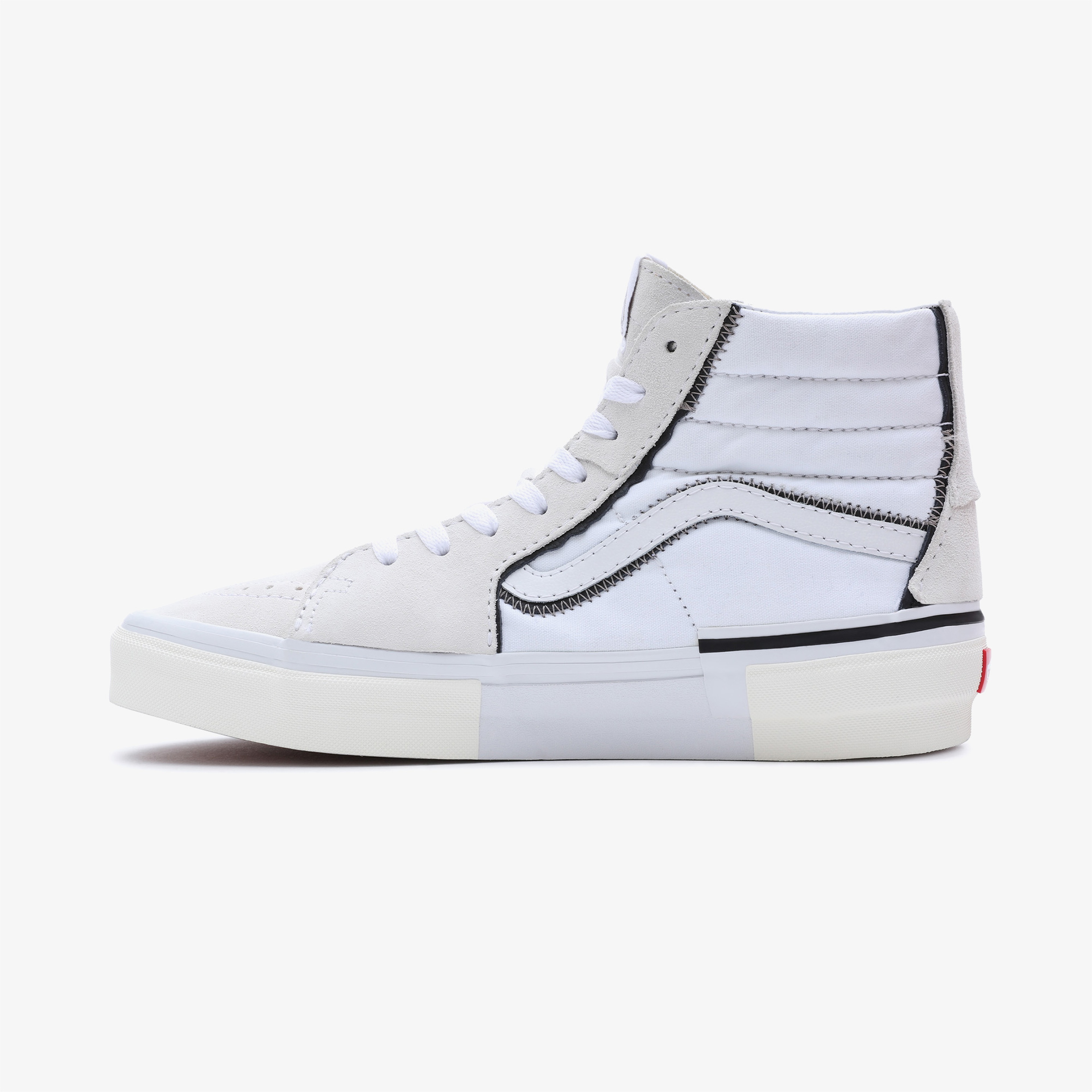 Vans Sk8-Hi Reconstruct Unisex Beyaz Sneaker
