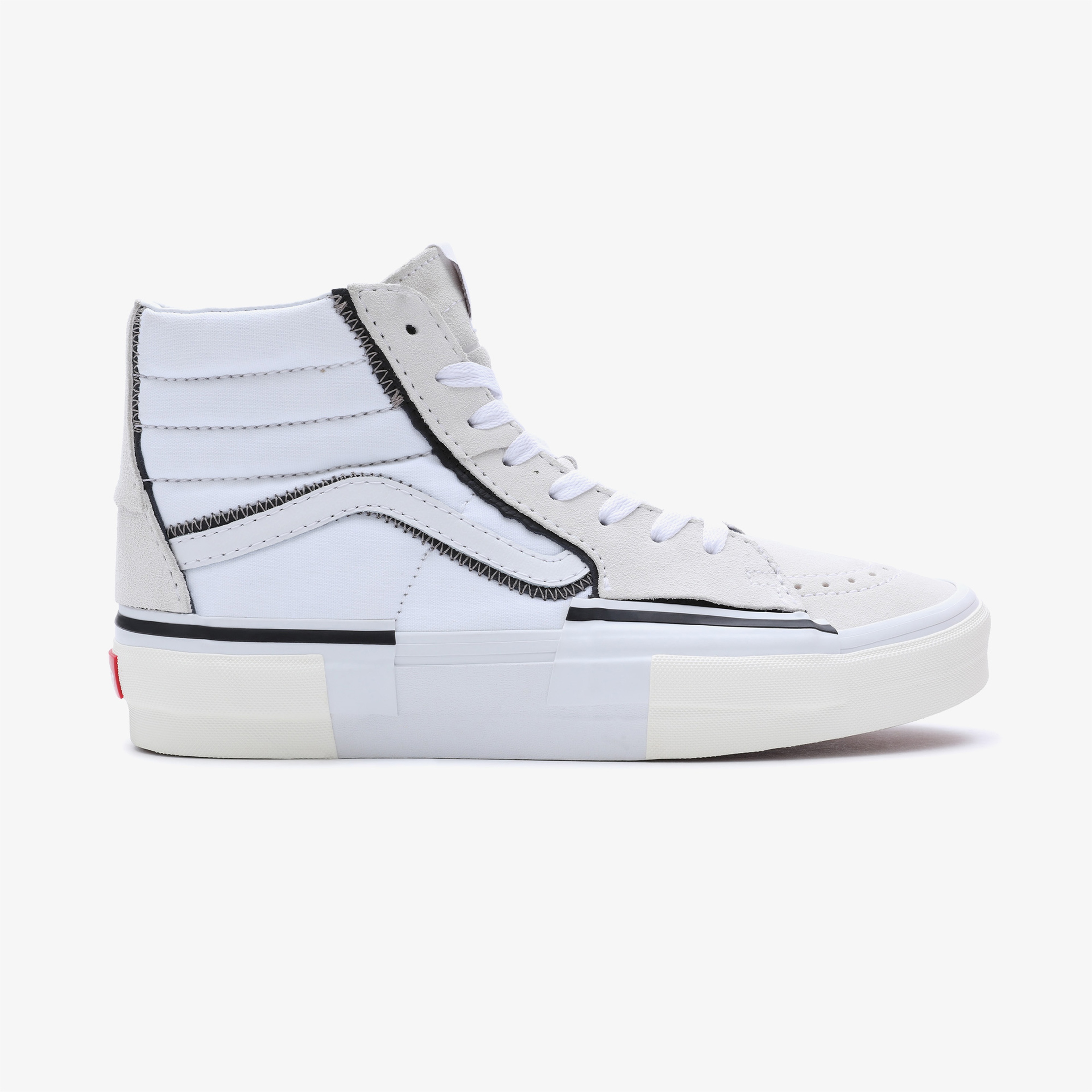 Vans Sk8-Hi Reconstruct Unisex Beyaz Sneaker