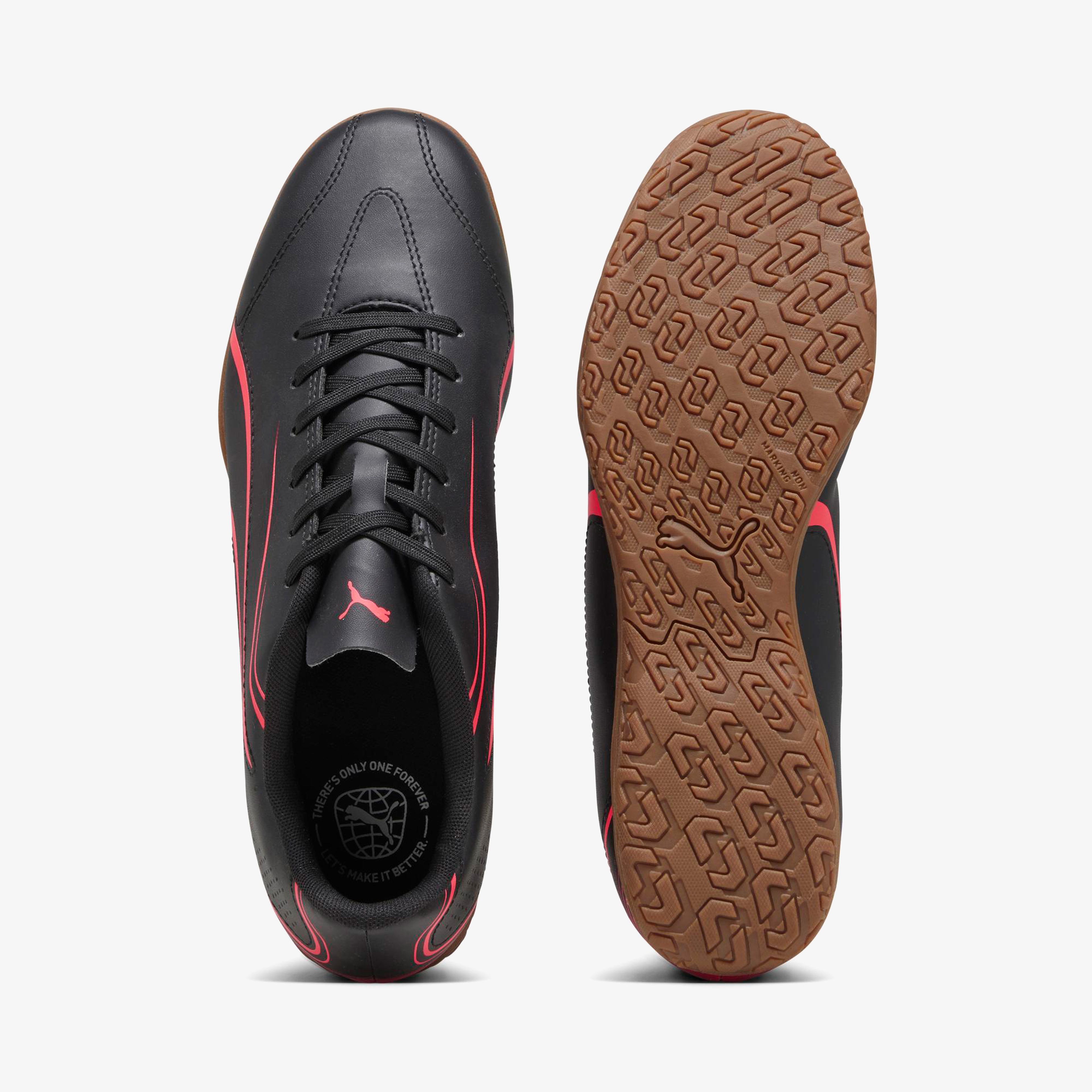 Puma Vitoria Erkek Siyah Halı Saha Kramponu