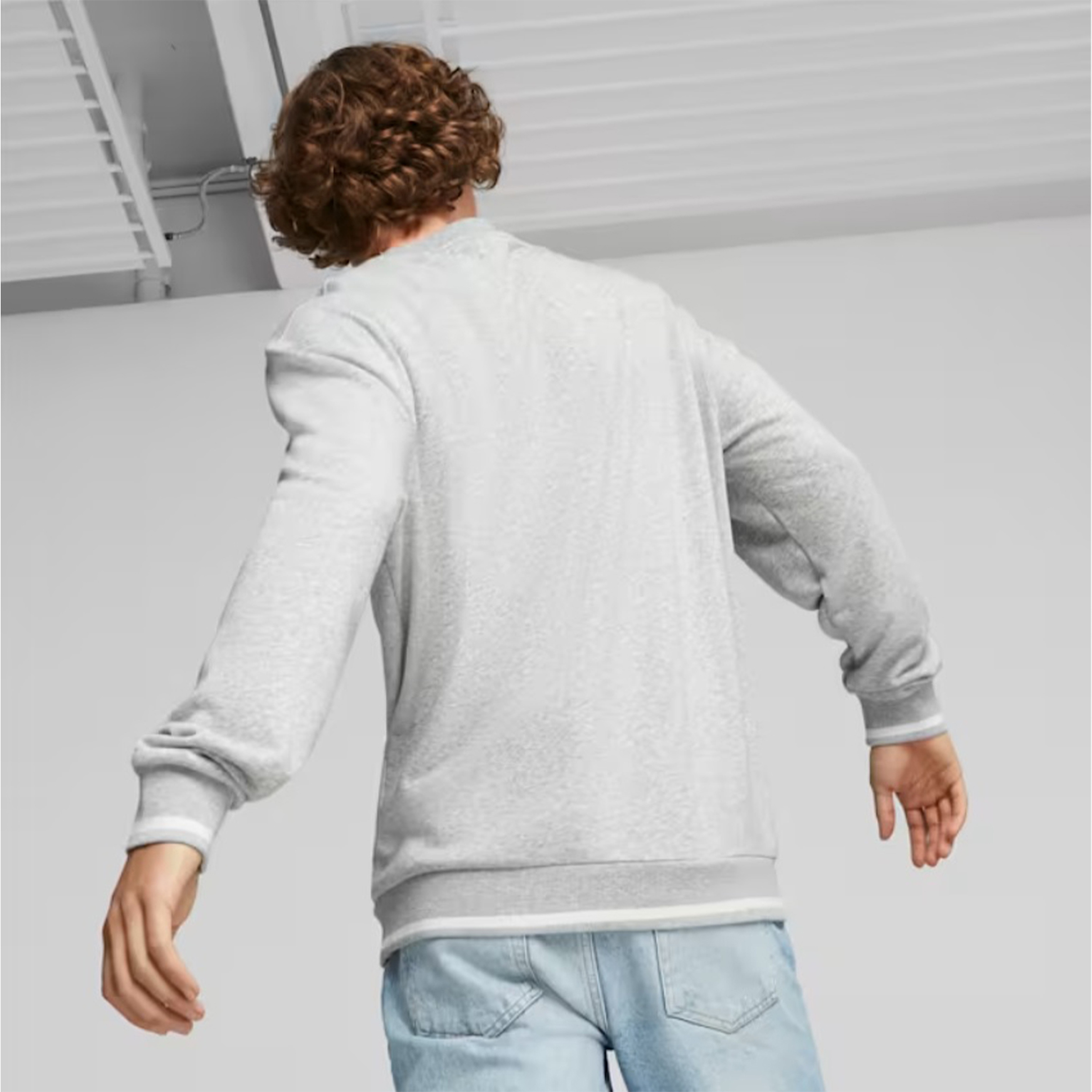 Puma Erkek Gri Sweatshirt